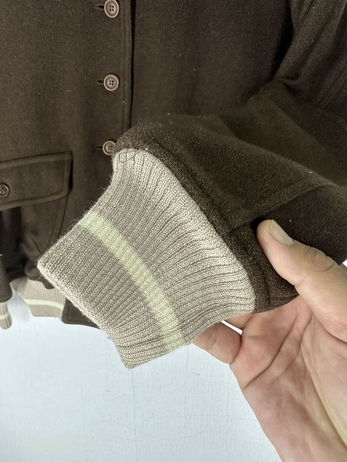 Vintage Vintage 90’s Nougat Sugar Co. LTD Varsity Wool Jacket Size US M / EU 48-50 / 2 - 11 Thumbnail