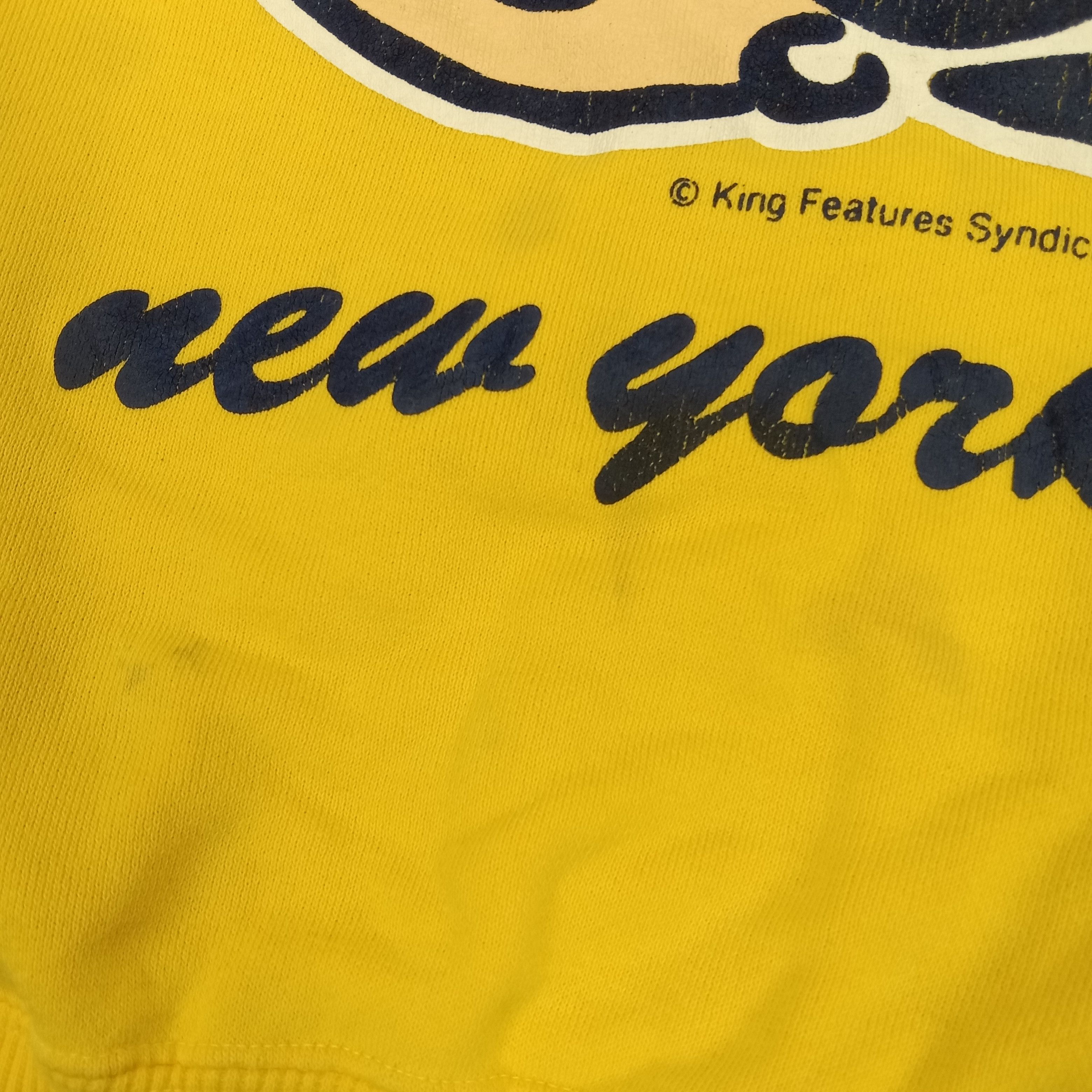 Cartoon Network × Vintage Popeye Cartoon Character USA New York Vintage Sweatshirt Size US M / EU 48-50 / 2 - 11 Thumbnail