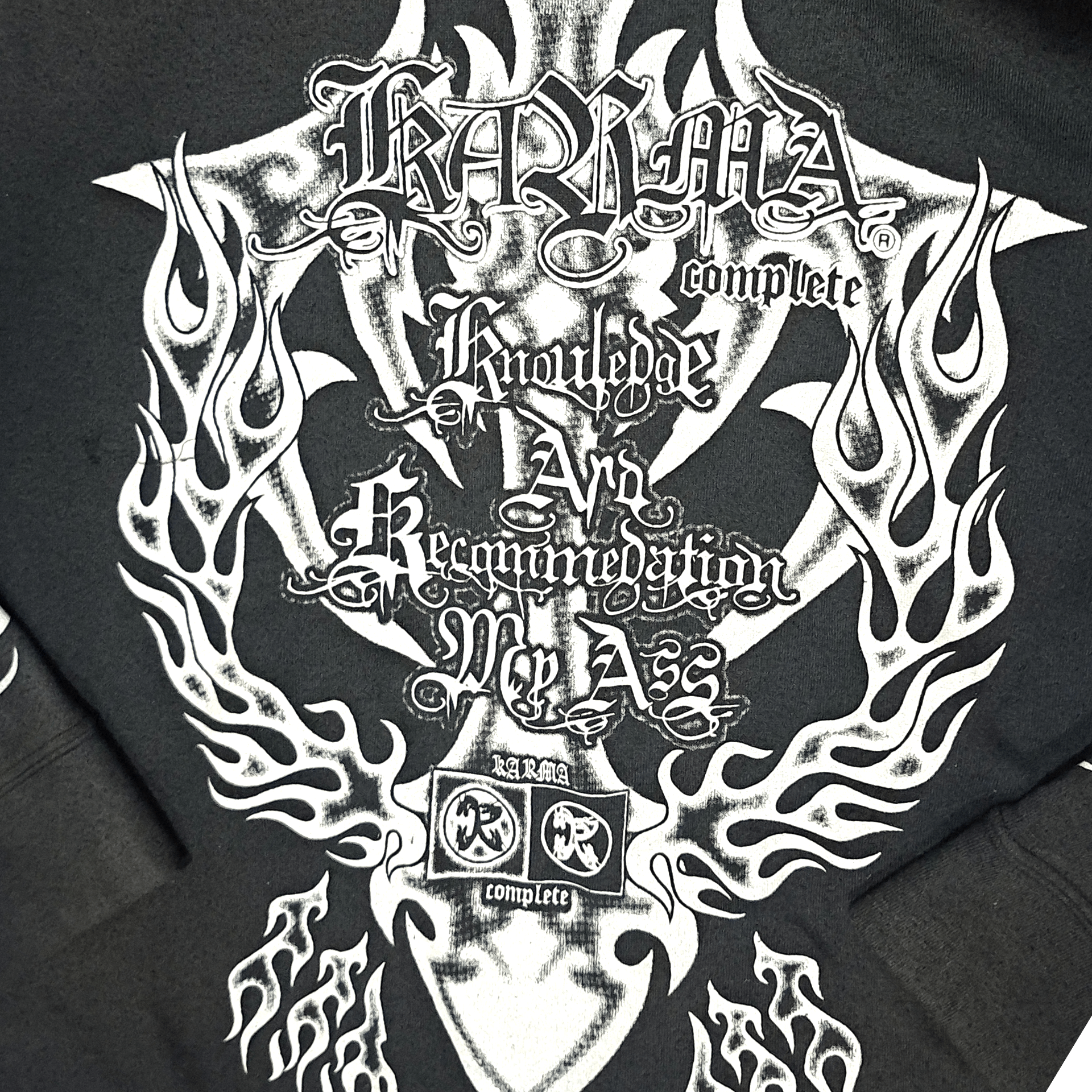 Other Karma Complete Japanese Goth Double Zip Track Jacket Size US L / EU 52-54 / 3 - 5 Thumbnail