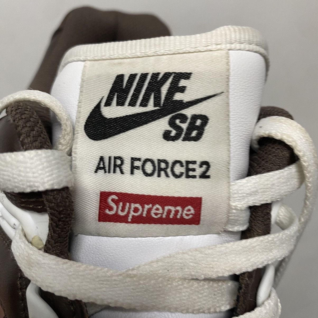 Nike × Supreme Nike SB air force 2 Low Supreme Size US 13 / EU 46 - 12 Thumbnail