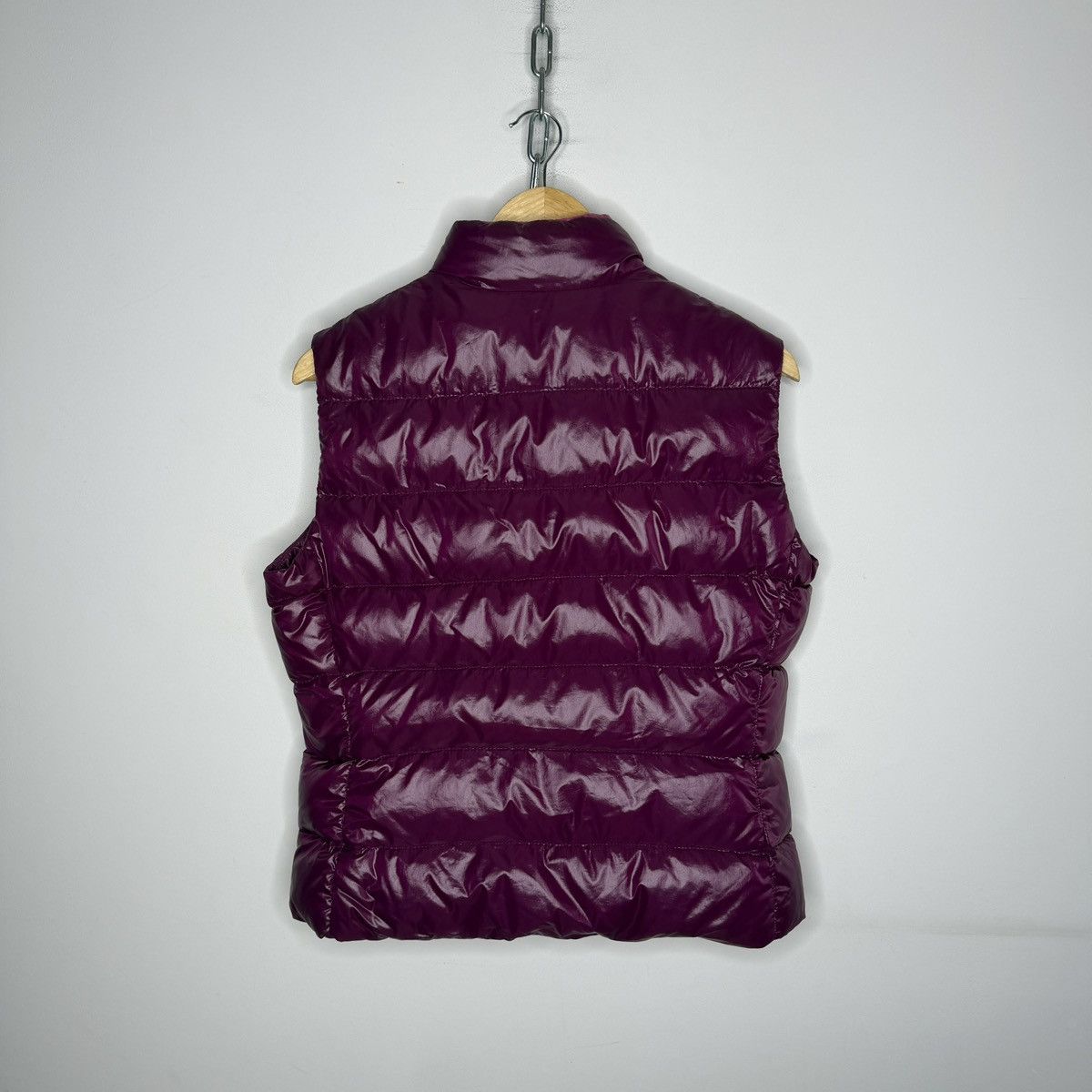 Moncler Moncler Pink Purple Liane Down Quilted Gilet Vest Size M / US 6-8 / IT 42-44 - 14 Thumbnail