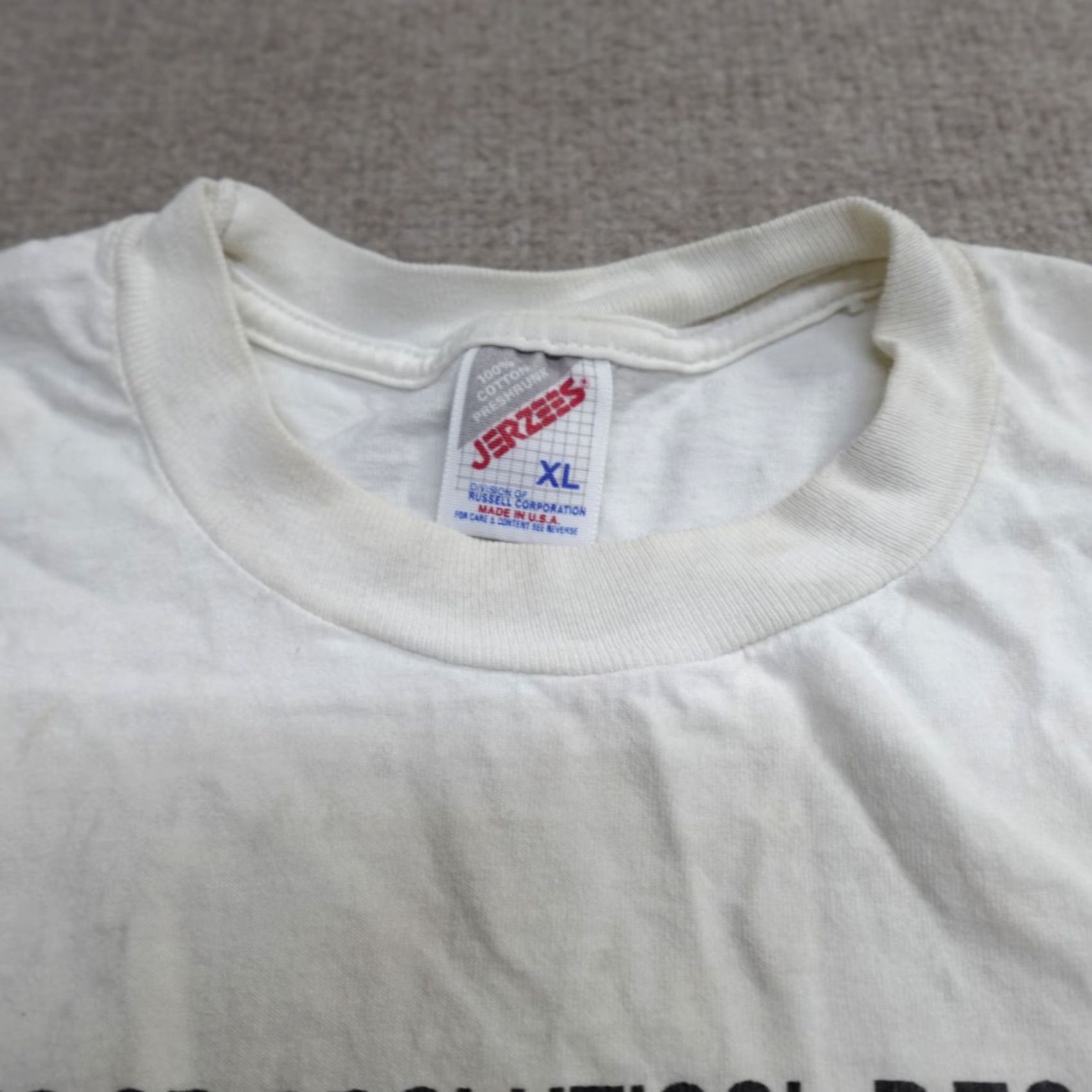 Vintage VINTAGE Xavier University Shirt XL White American Vintage Cotton Crew Neck Short Sleeve USA Made Mens Graphic Print SOAR2 Size US XL / EU 56 / 4 - 5 Thumbnail