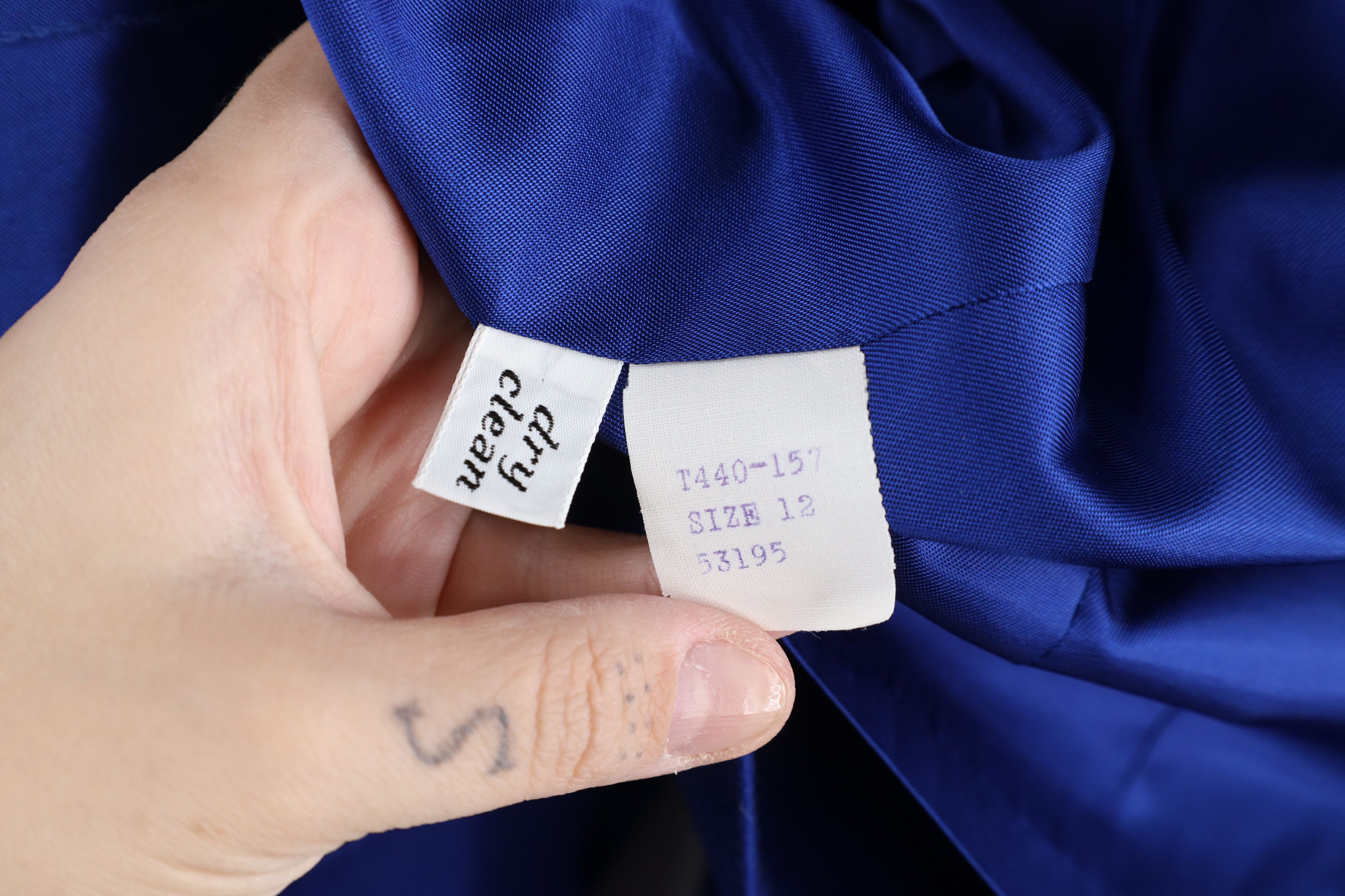 Pendleton × Vintage Vintage 90s Pendleton Suit Coat Blazer Jacket Blue USA Size XL / US 12-14 / IT 48-50 - 10 Thumbnail