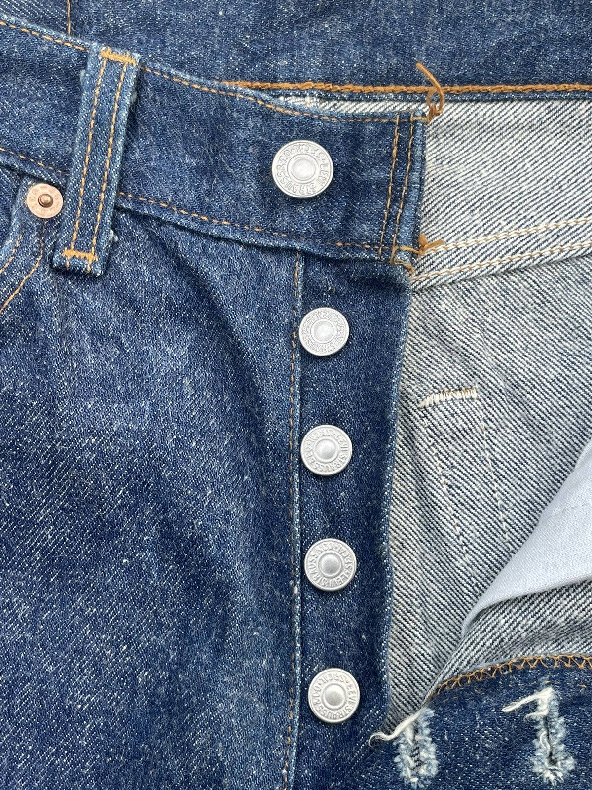 Levi's Vintage 1996 Levis 501 XX e Usa Size US 28 / EU 44 - 19 Thumbnail