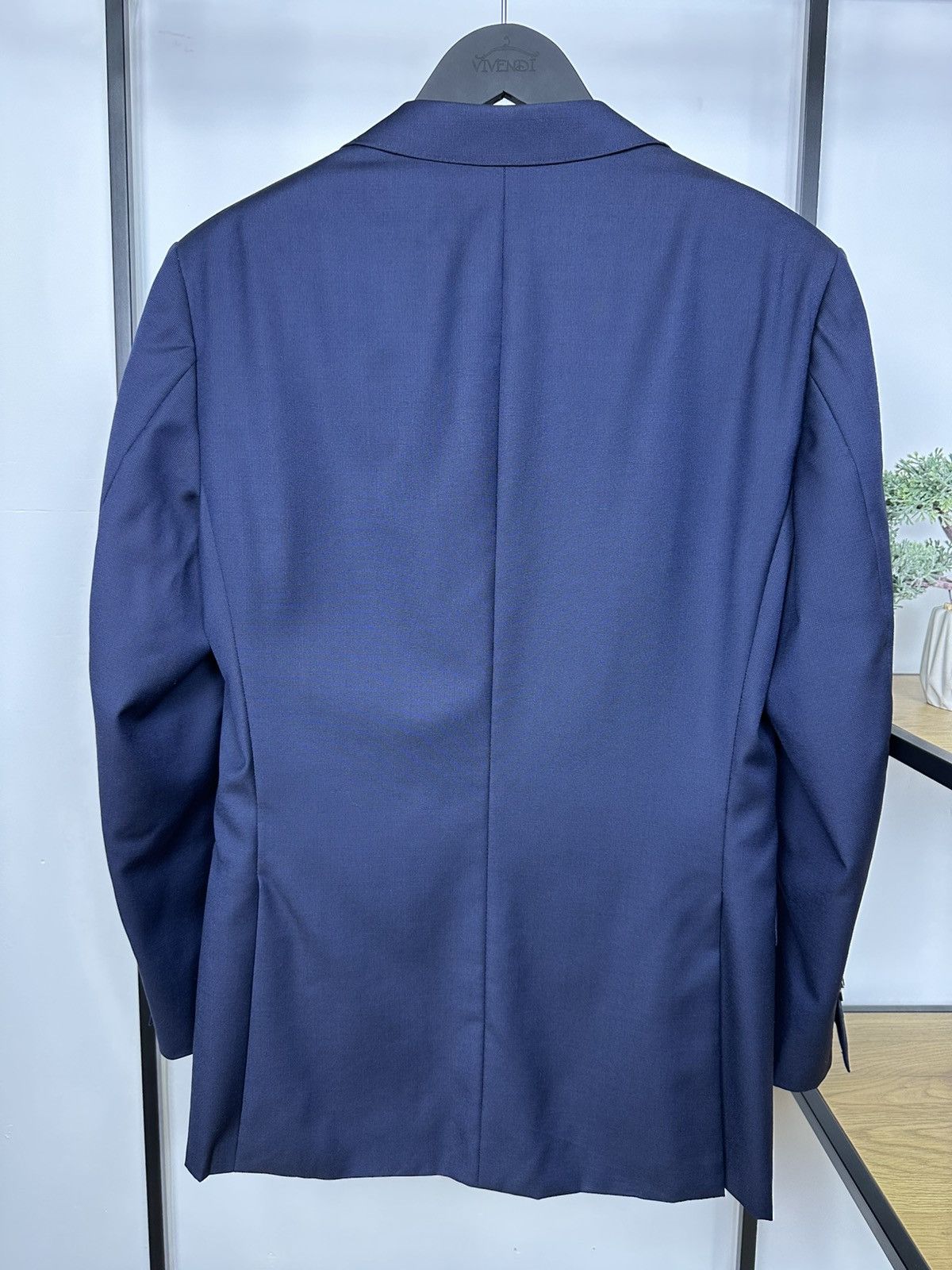 Suitsupply Suitsupply Napoli Navy Blue Blazer 48 size Jacket Men’s Size 48R - 9 Thumbnail