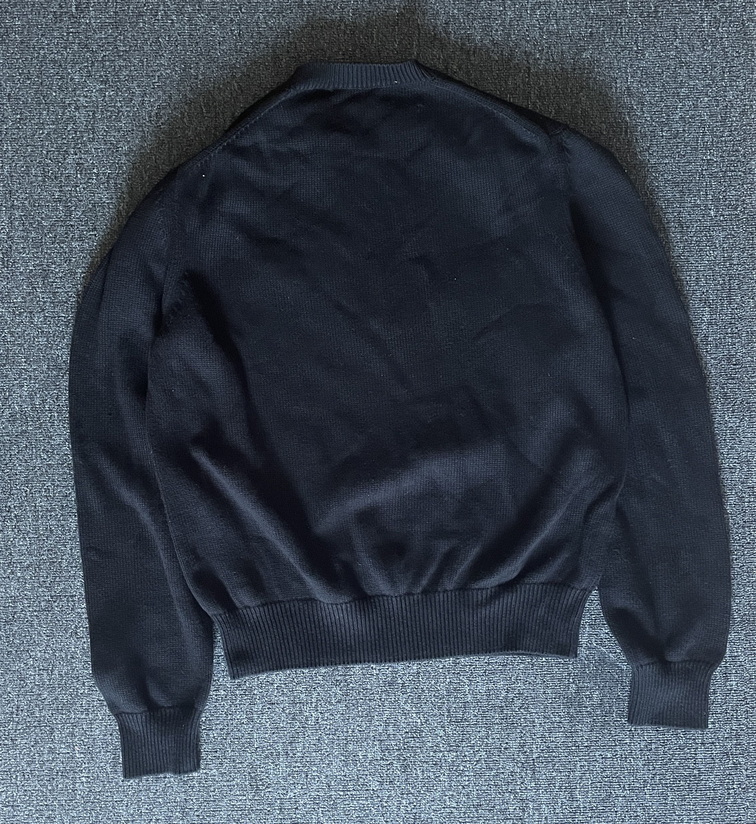 Alexander McQueen Alexander McQueen black embroidered sweater size L Size US L / EU 52-54 / 3 - 5 Thumbnail