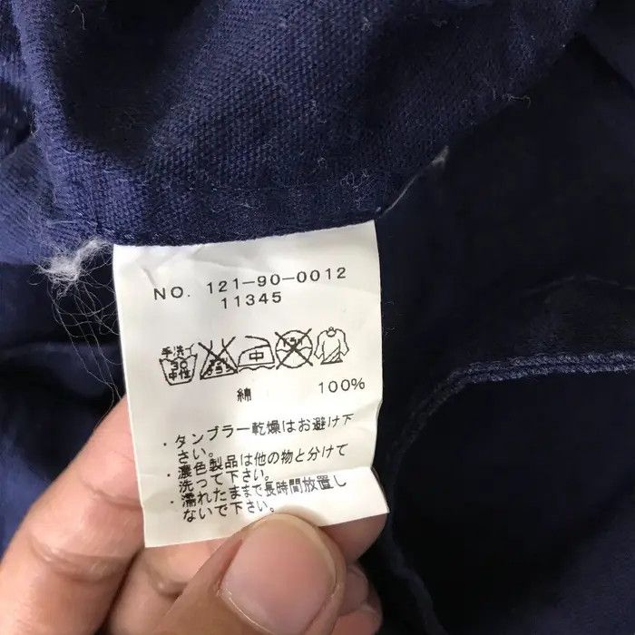 SHIPS Vtg SHIPS JET BLUE Japanese Denim Pure Indigo Hoodie Jacket Size US M / EU 48-50 / 2 - 5 Thumbnail