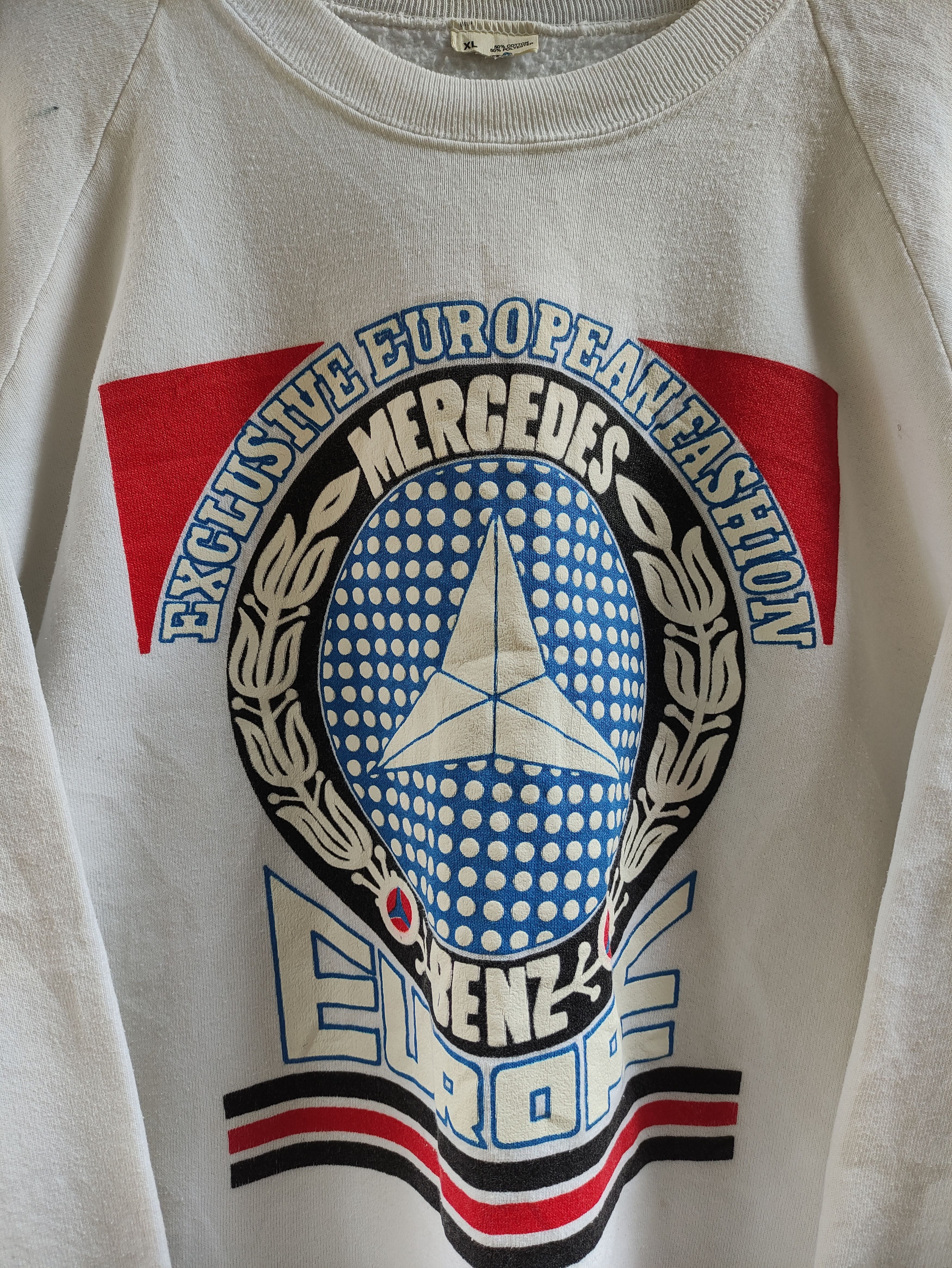 Vintage 90s Vintage Mercedes Benz Pullover Crewneck Size US XL / EU 56 / 4 - 6 Thumbnail