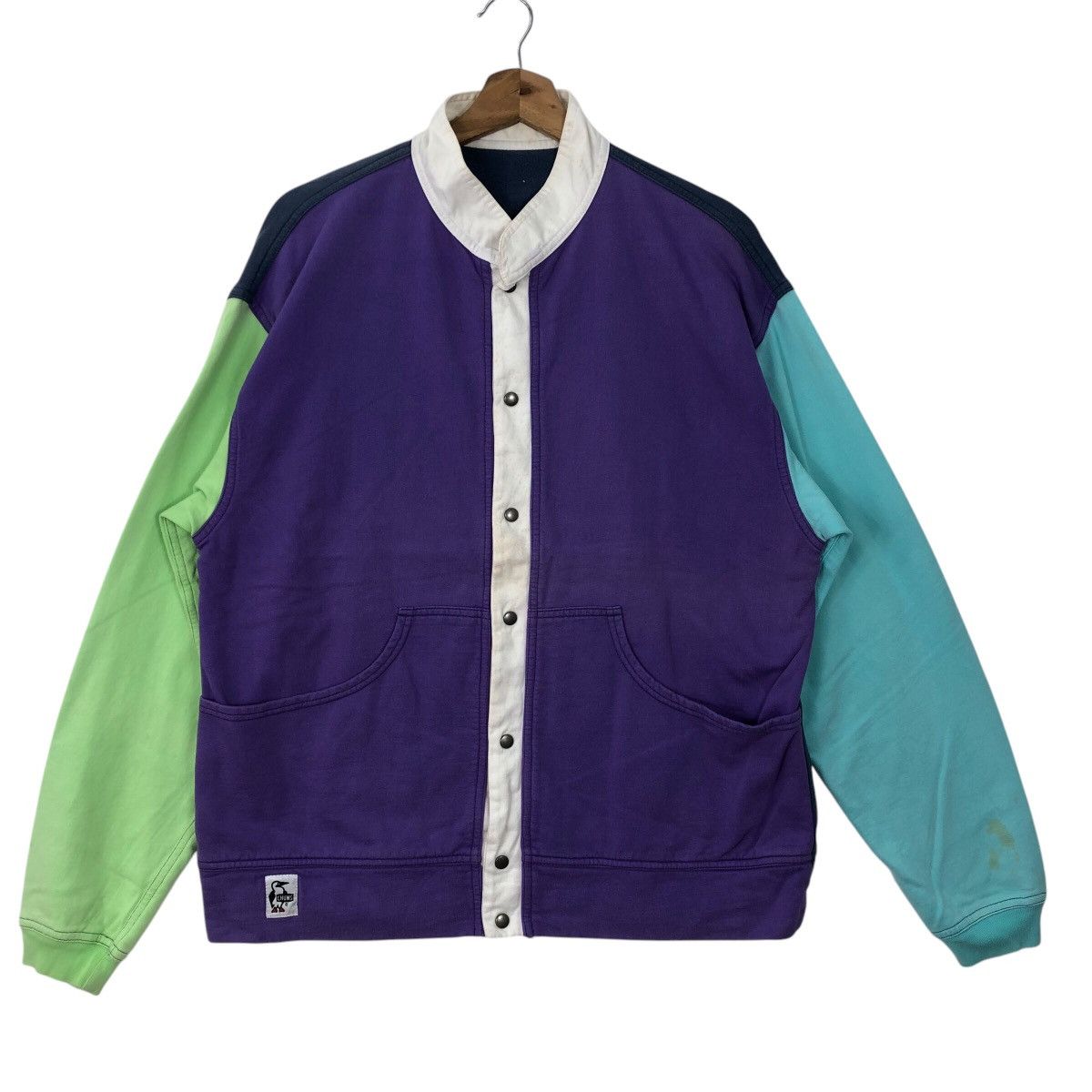 Chums CHUMS Hello Wear Multicolor Button Sweatshirt Size US L / EU 52-54 / 3 - 1 Thumbnail