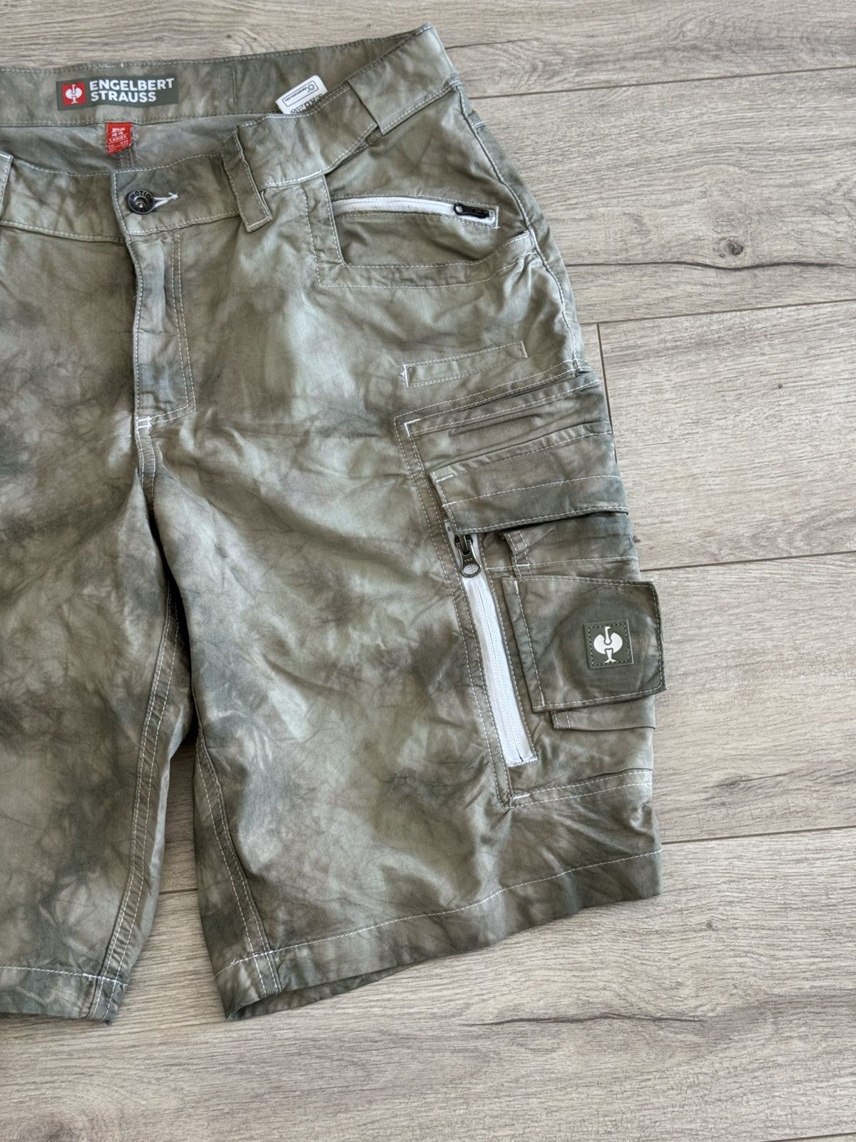 Other Engelbert Strauss Motion Ten Cargo Shorts Workwear Limited Size 34" / US 12 / IT 48 - 2 Thumbnail