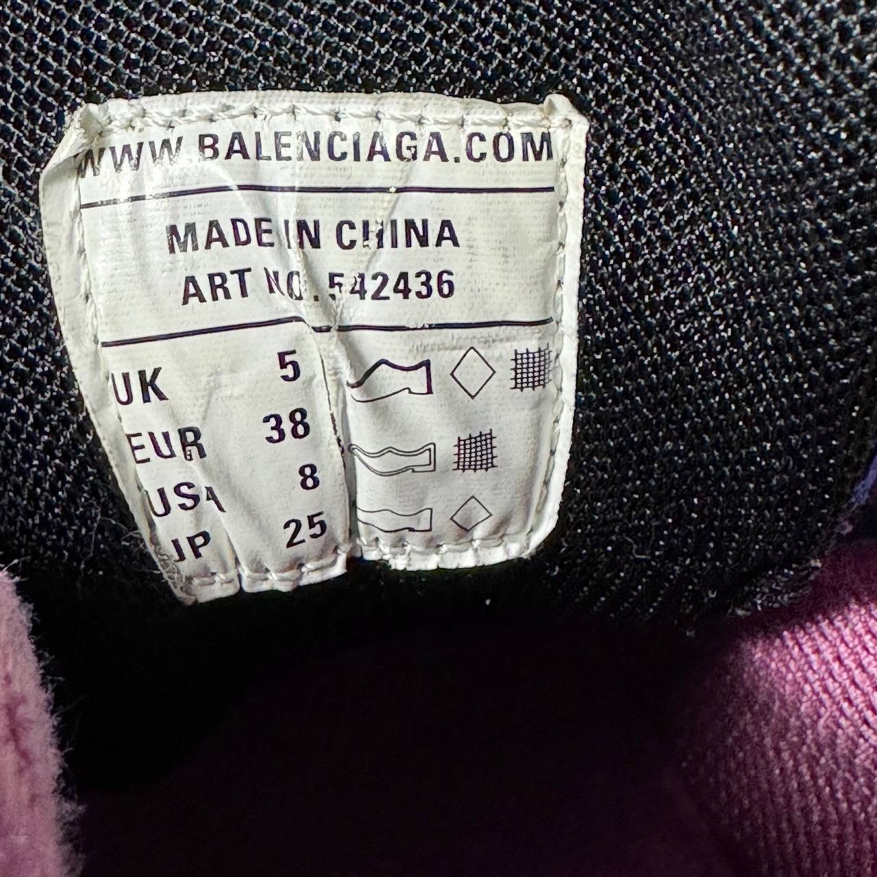 Balenciaga Balenciaga track 1 blue pink Size US 5.5 / EU 38 - 6 Thumbnail