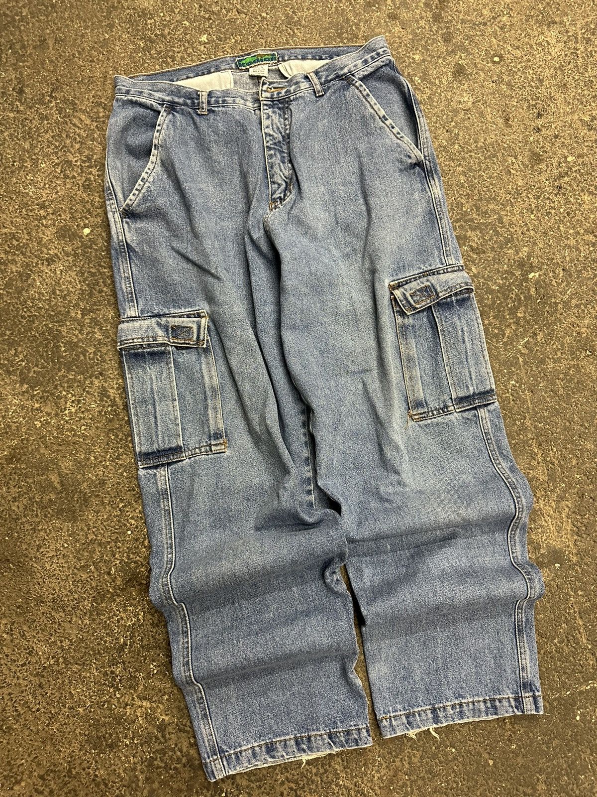 Designer Y2K cargo baggy jeans Size US 34 / EU 50 - 3 Thumbnail