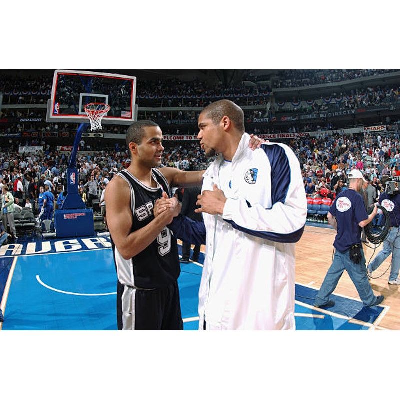 NBA × Starter San Antonio Spurs 2003 TEXAS Dallas Mavericks MAJESTIC shirt Size US M / EU 48-50 / 2 - 4 Thumbnail