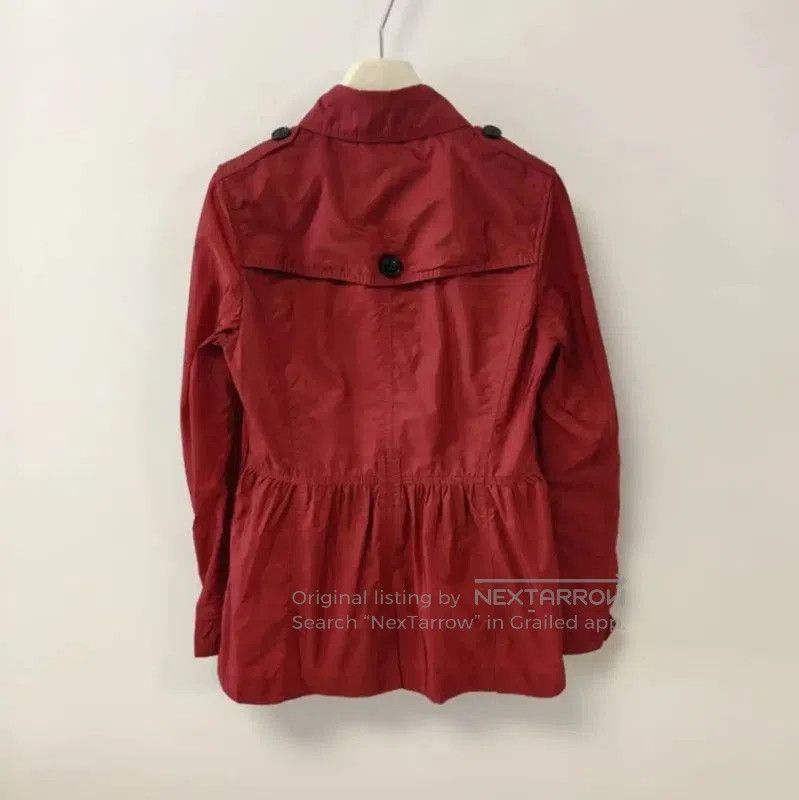 Burberry Burberry Red Women's Trench Coat. Size XXS / US 00 / IT 34 - 2 Thumbnail
