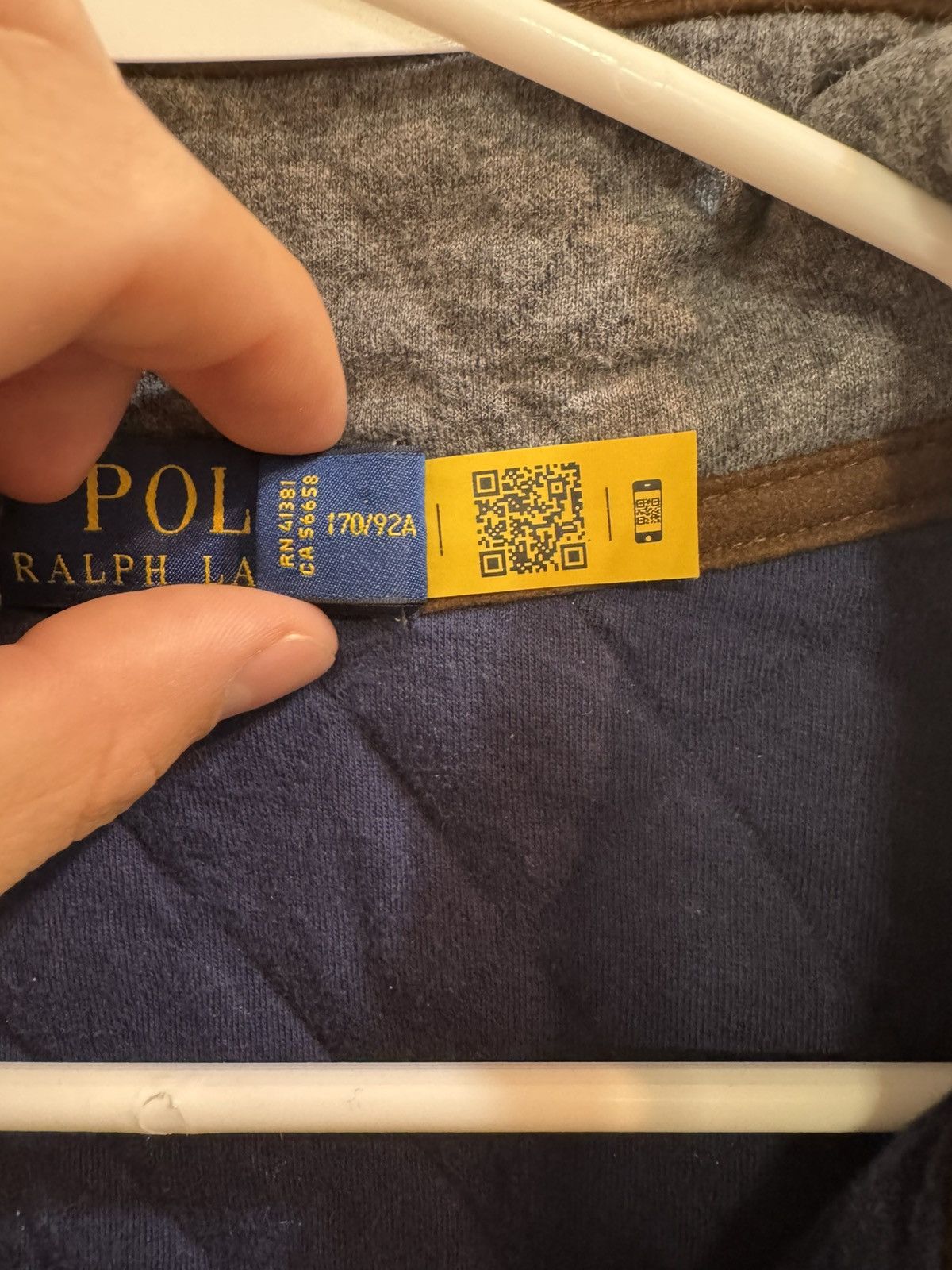 Polo Ralph Lauren Polo Ralph Lauren Quilted Luxury Jersey Pullover Size US S / EU 44-46 / 1 - 6 Thumbnail
