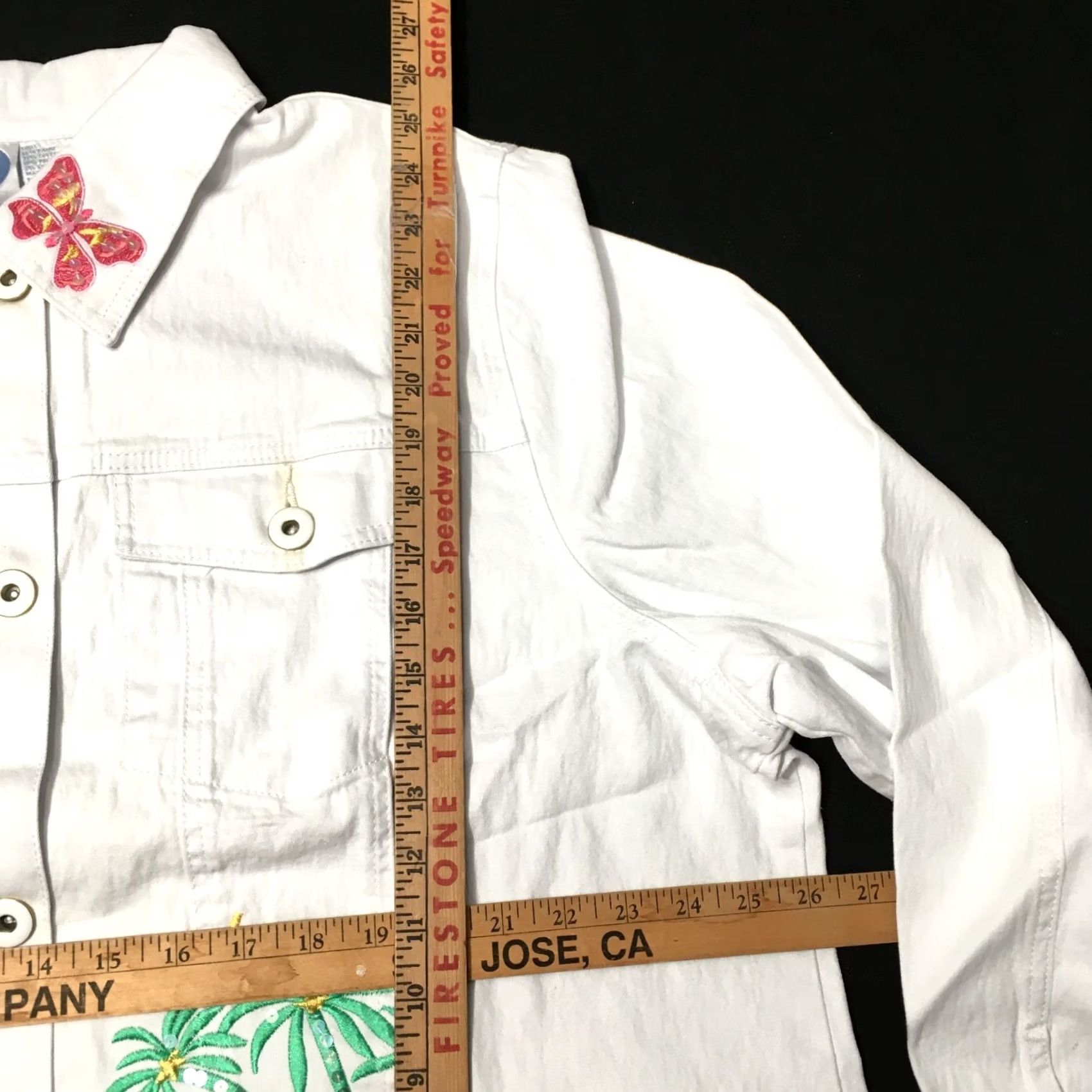Vintage Diane Gilman DG2 Floral Printed Lightweight Bomber Jacket White 2X Women Jacket Bomber Lightweight Floral White 2X Womens Size XXL / US 16-18 / IT 52-54 - 5 Thumbnail