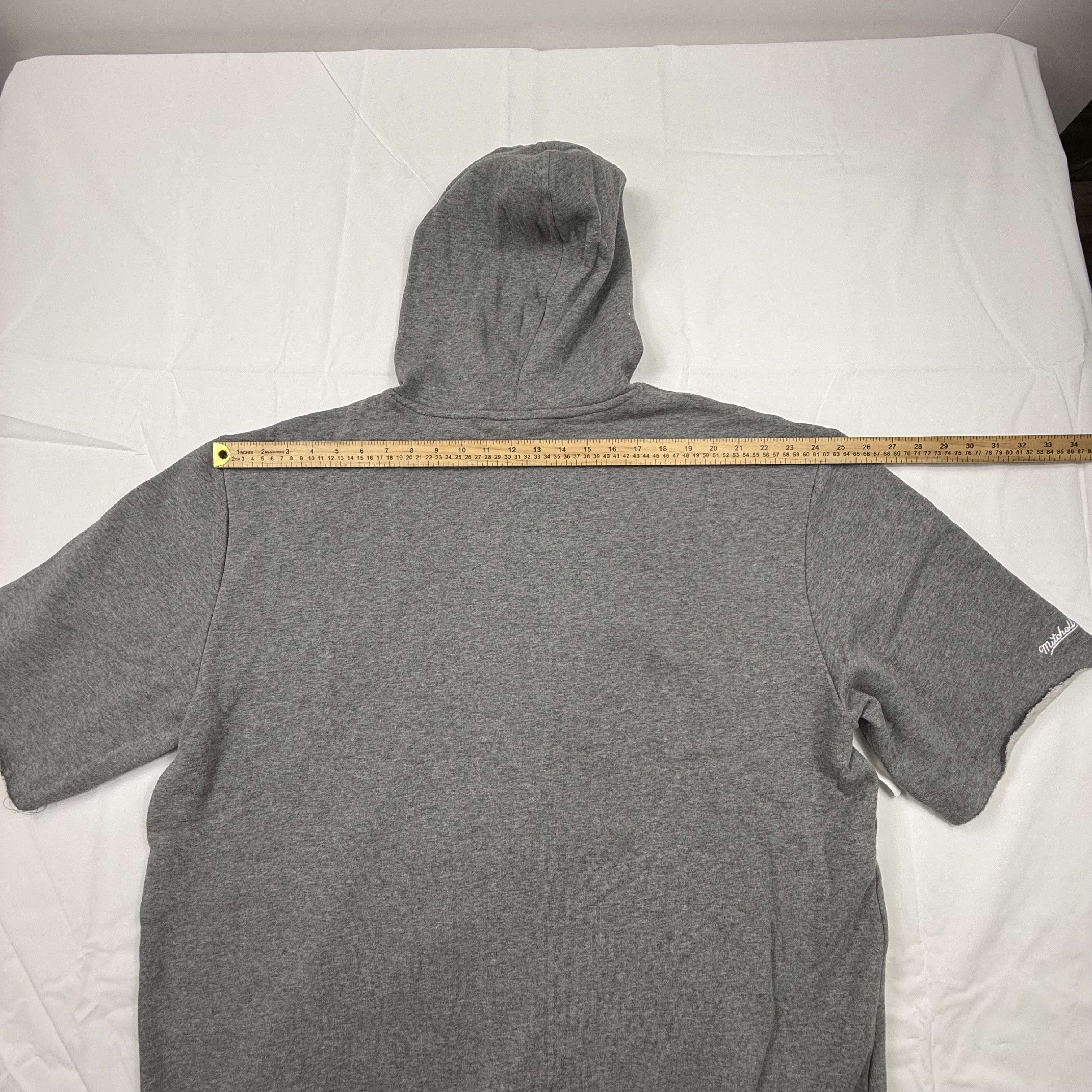 Mitchell & Ness Mitchell & Ness Hampton Pirates Short Sleeve Hoodie Mens Size US XXL / EU 58 / 5 - 6 Thumbnail