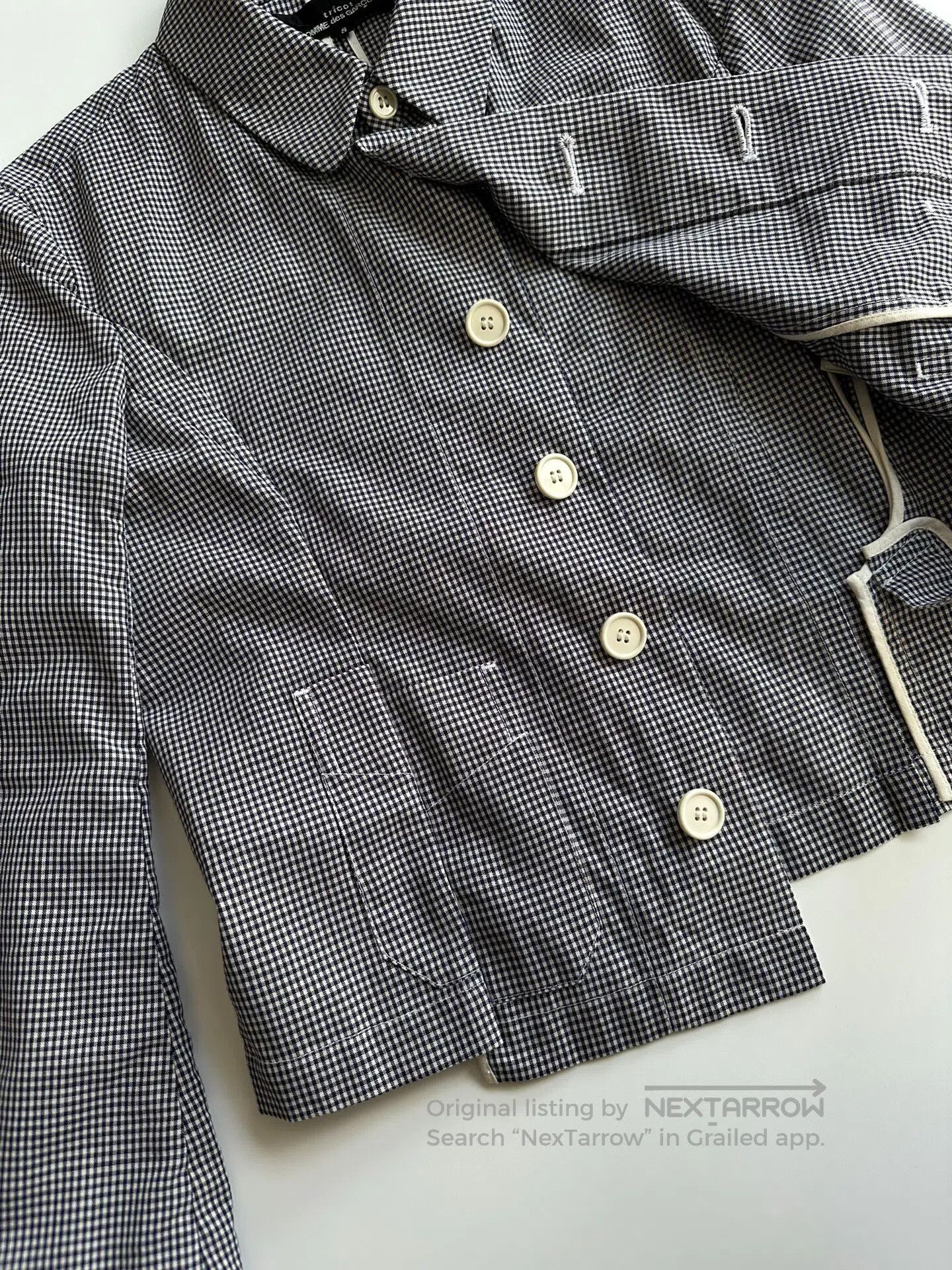 Comme des Garcons Comme des Garcons TRICOT Quilted Pattern Shirt Jacket| Size S / US 4 / IT 40 - 5 Thumbnail