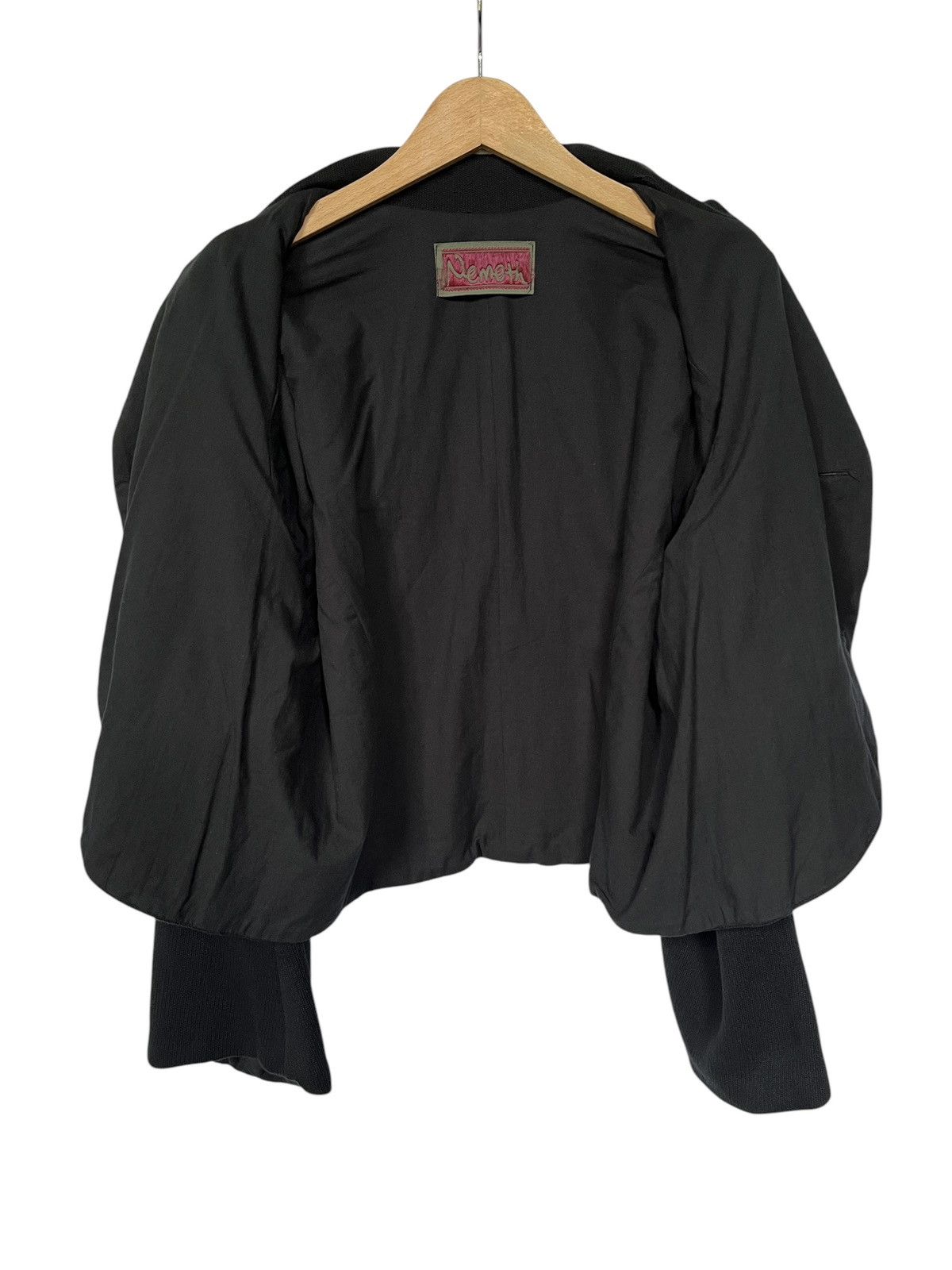 Christopher Nemeth Vintage 1990s Nemeth Unusual Cropped Blazer Jacket Size US M / EU 48-50 / 2 - 10 Thumbnail