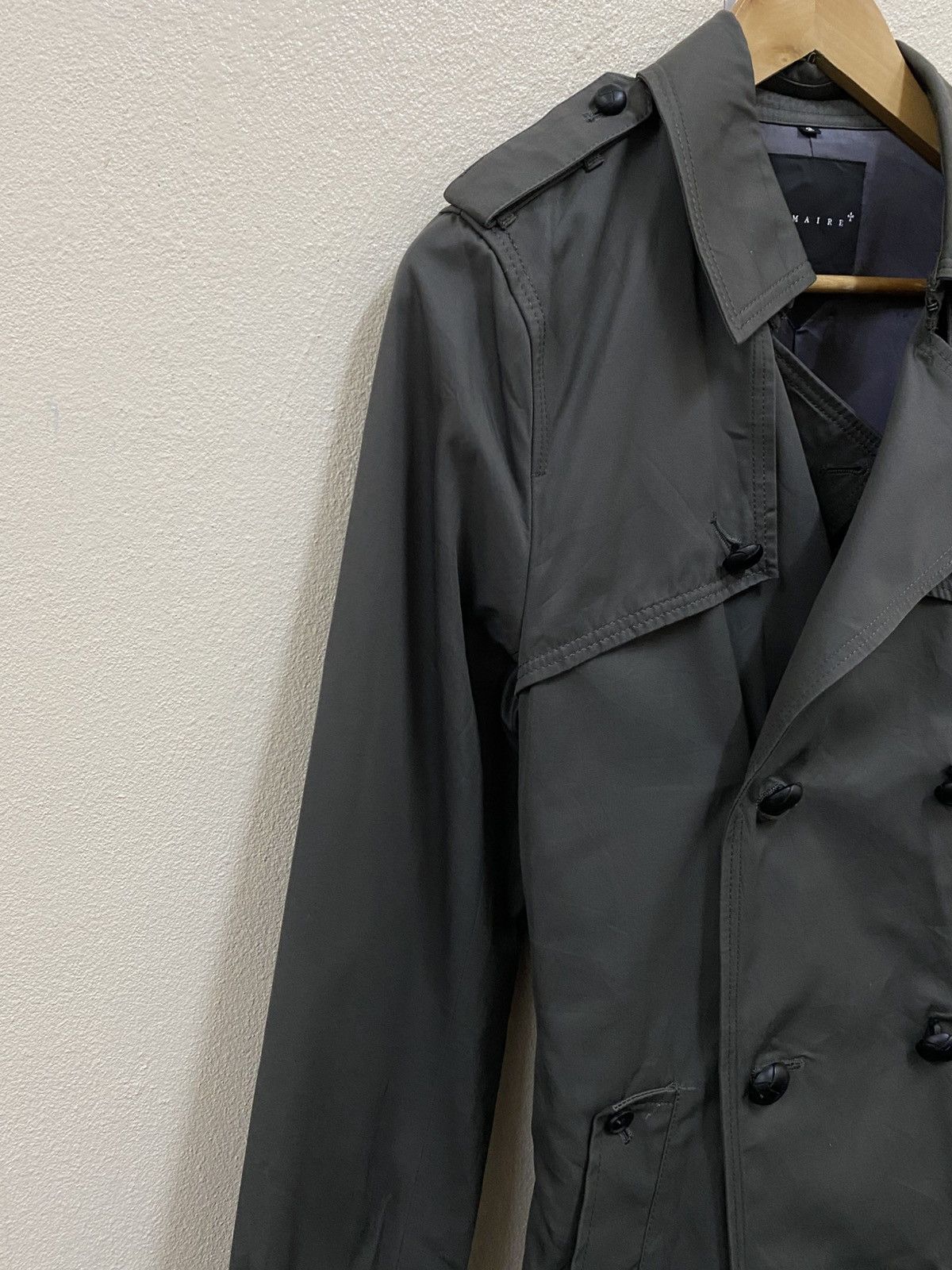 Lemaire Lemaire Double Breasted Jacket - Grey Size M / US 6-8 / IT 42-44 - 5 Thumbnail