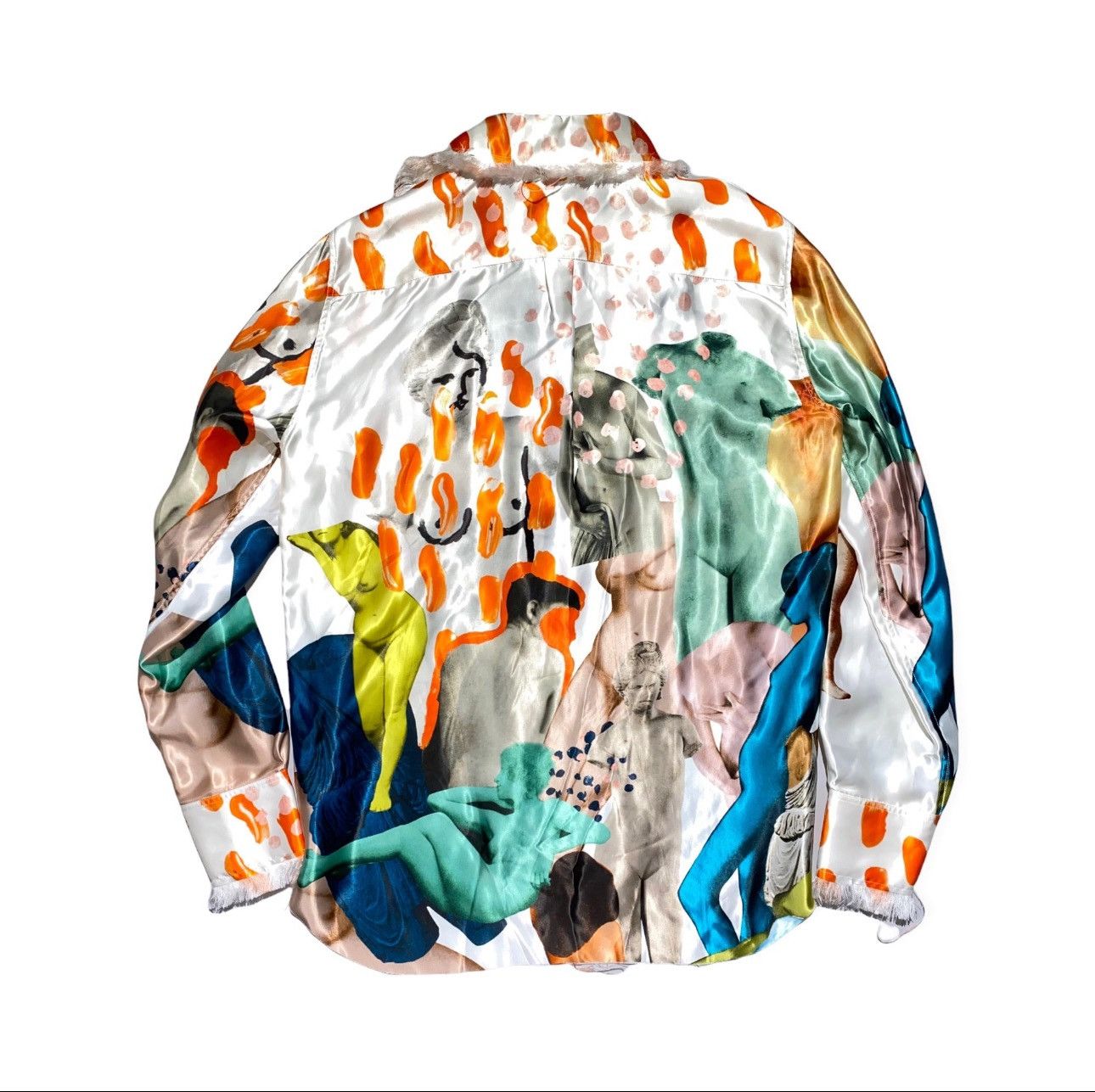 Marni $1,990 runway silk collage shirt Size US M / EU 48-50 / 2 - 2 Thumbnail
