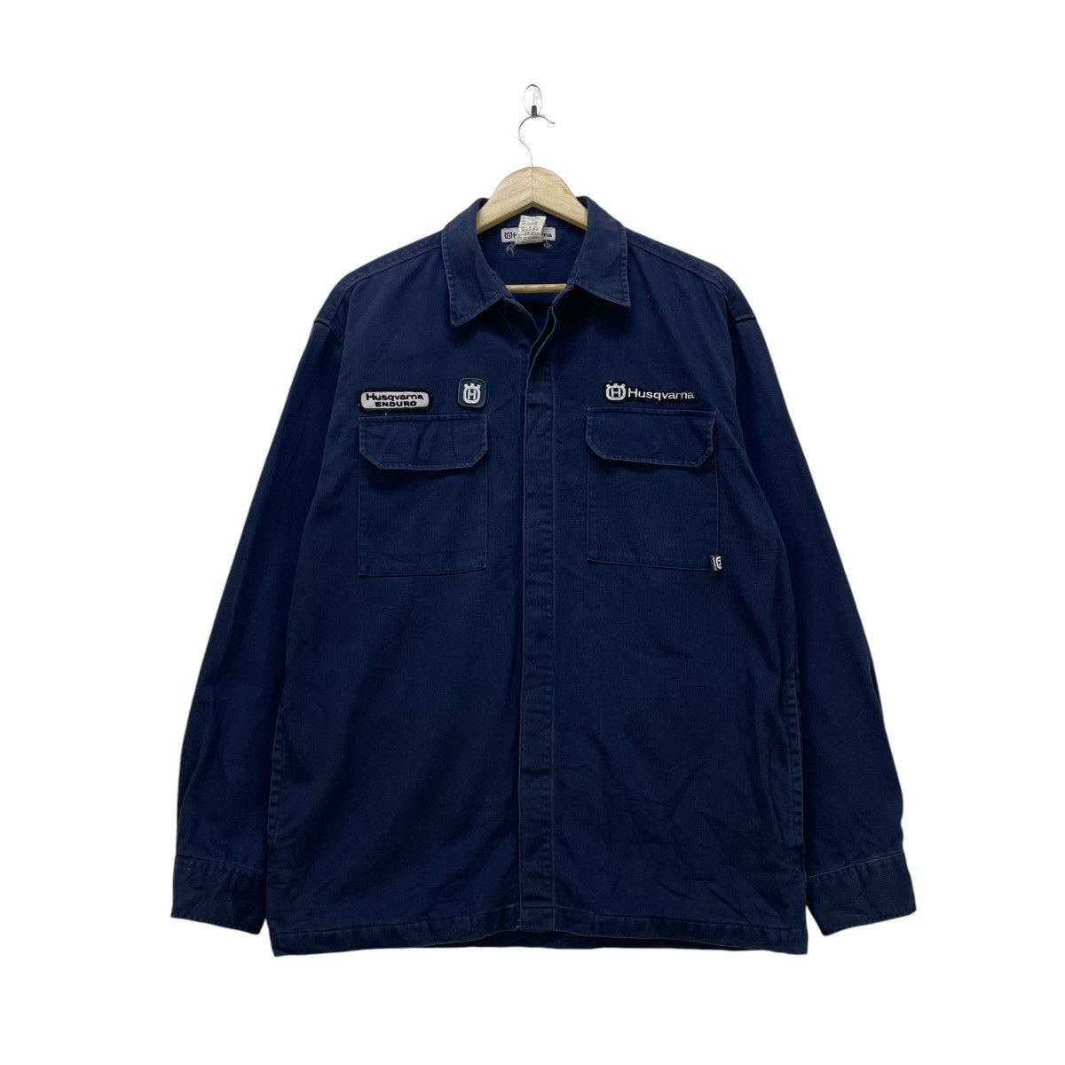 Other Japanese Brand Husqvarba Enduro Motocross Workwear Jacket Size US M / EU 48-50 / 2 - 1 Thumbnail