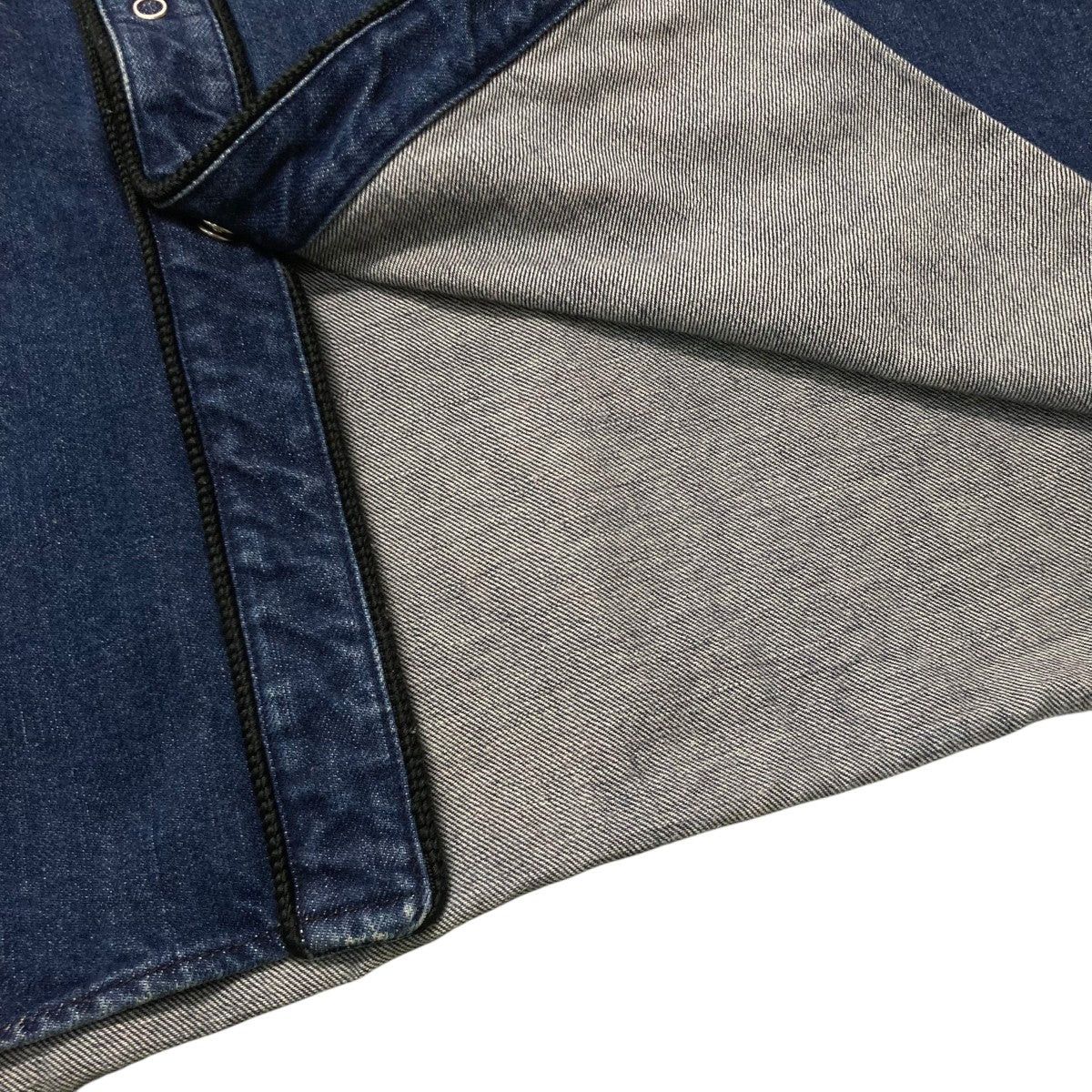 KOZABURO KOZABURO Denim Long Sleeve Western Shirt Blue 2 Size US M / EU 48-50 / 2 - 4 Thumbnail