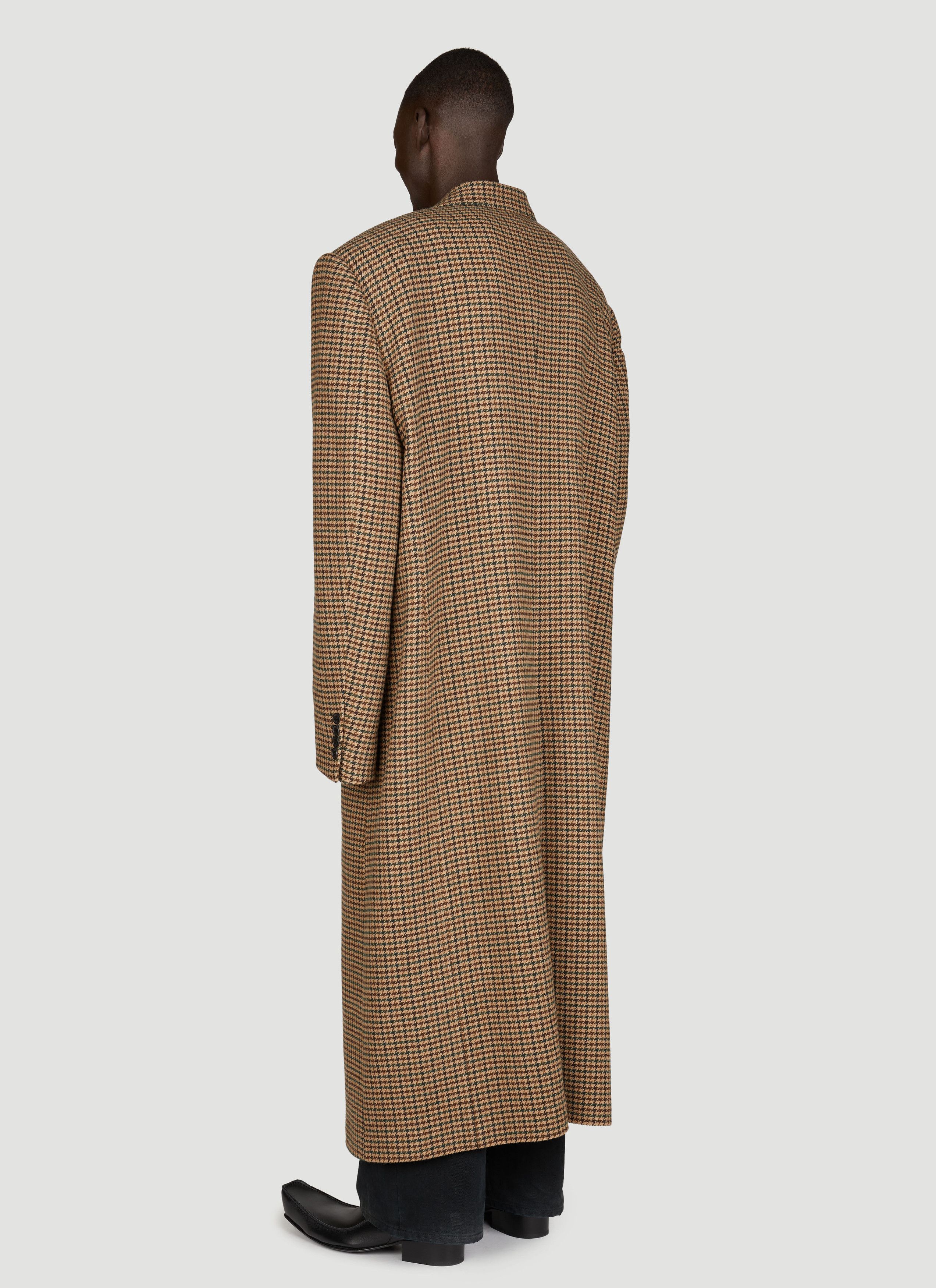 Balenciaga o1tr1nto1125 Oversized Coat in Multicolor Size US L / EU 52-54 / 3 - 4 Thumbnail