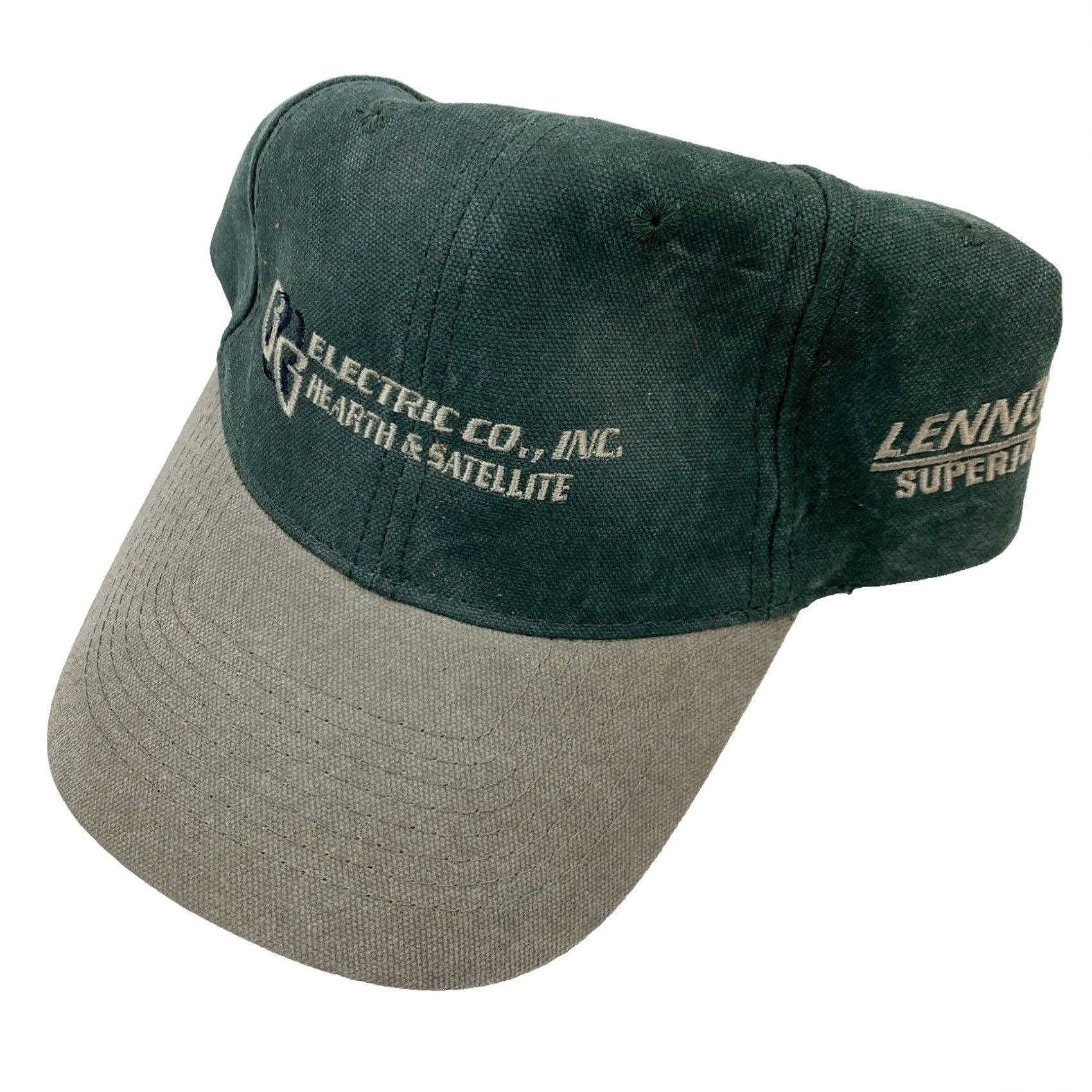 Vintage VINTAGE Headshot Green Strapback Dad Hat Cap Men One Size Green Solid Unworn Light wear from storage with photos Size ONE SIZE - 2 Thumbnail