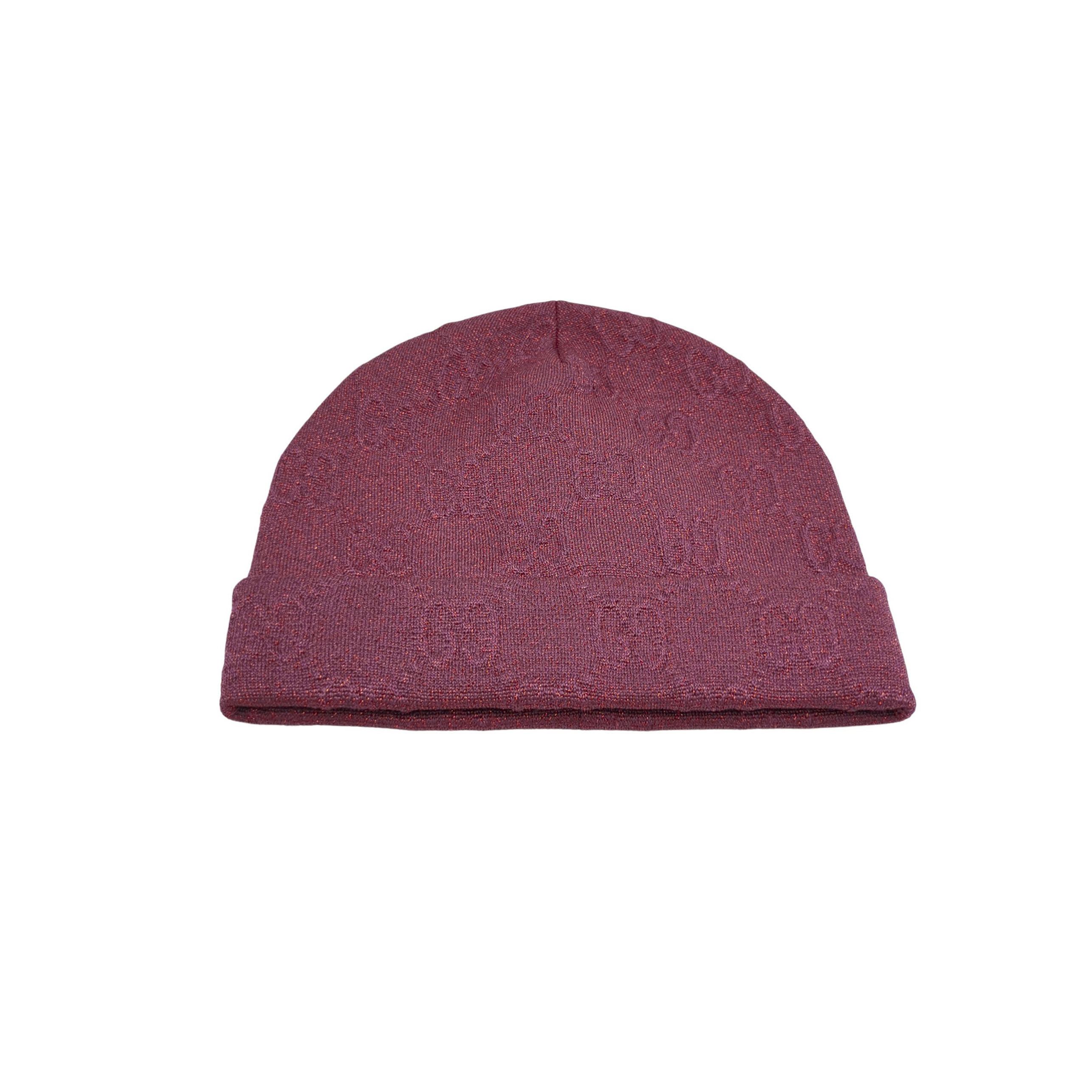 Gucci Gucci GG Logo Knit Beanie Size L Size ONE SIZE - 1 Thumbnail