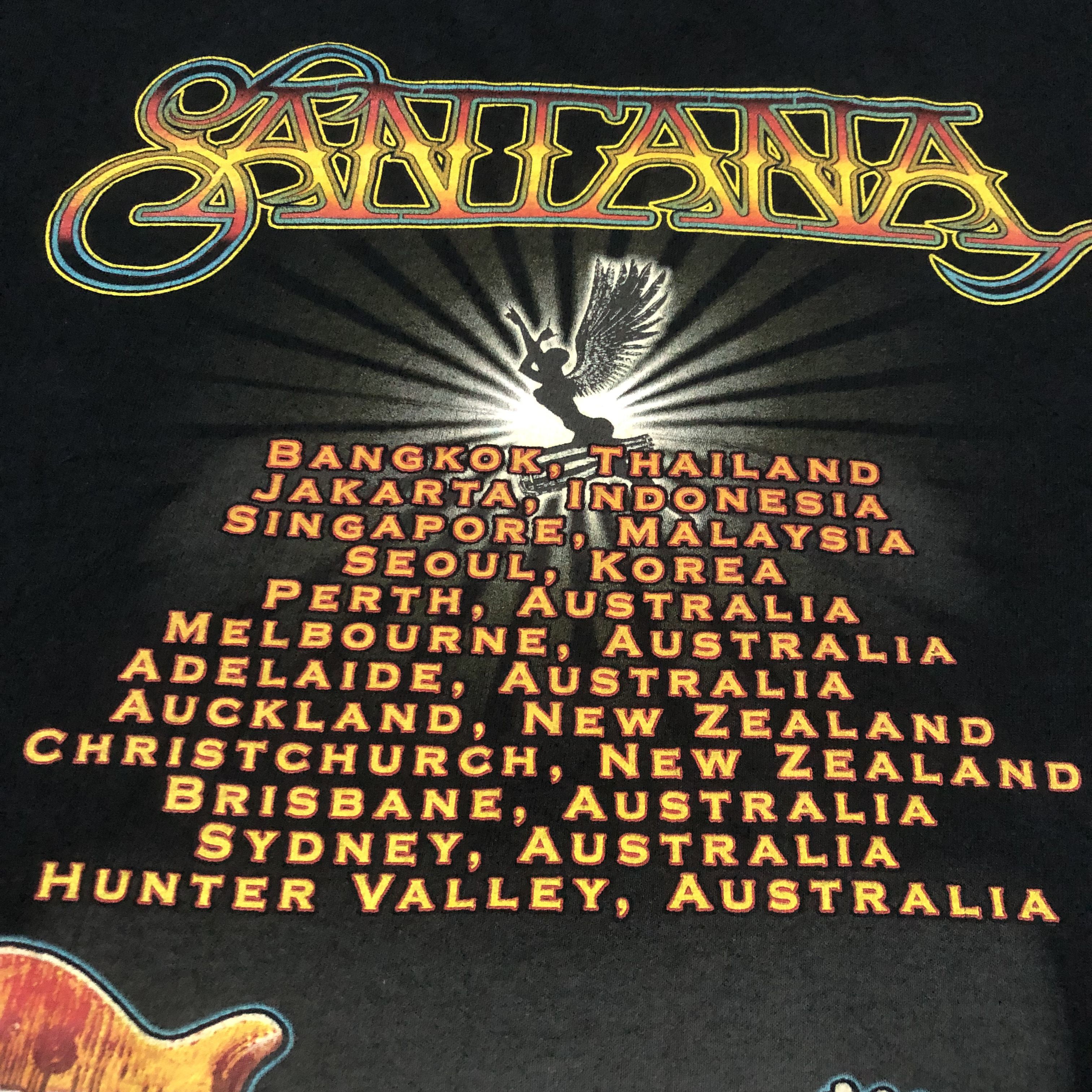 Band Tees Vintage Y2K Santana solo guitar american band shirt Size US M / EU 48-50 / 2 - 4 Thumbnail