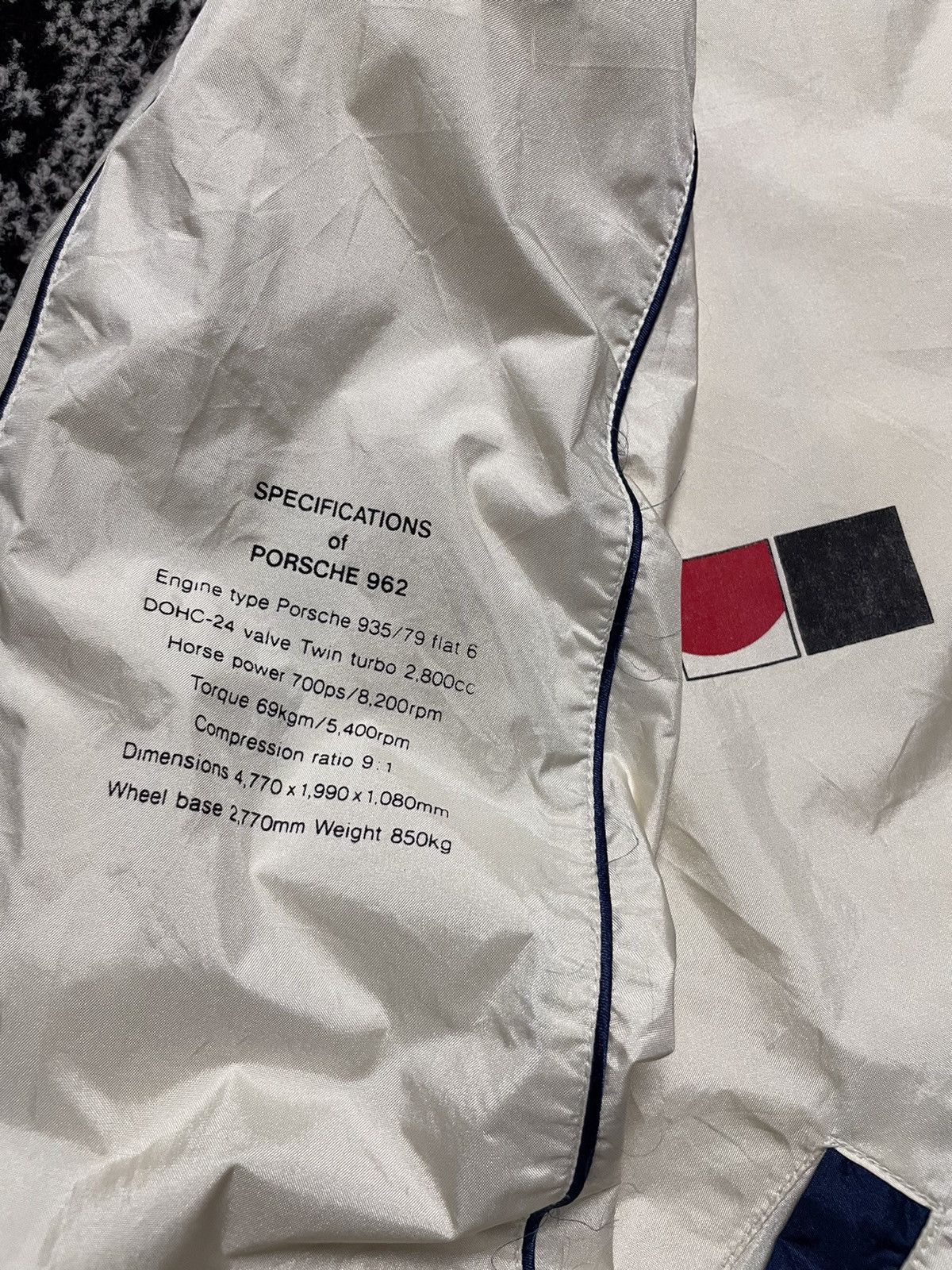 Porsche Design × Vintage Vintage 90s Nisseki Trust Porsche 962 Racing Size US L / EU 52-54 / 3 - 4 Thumbnail