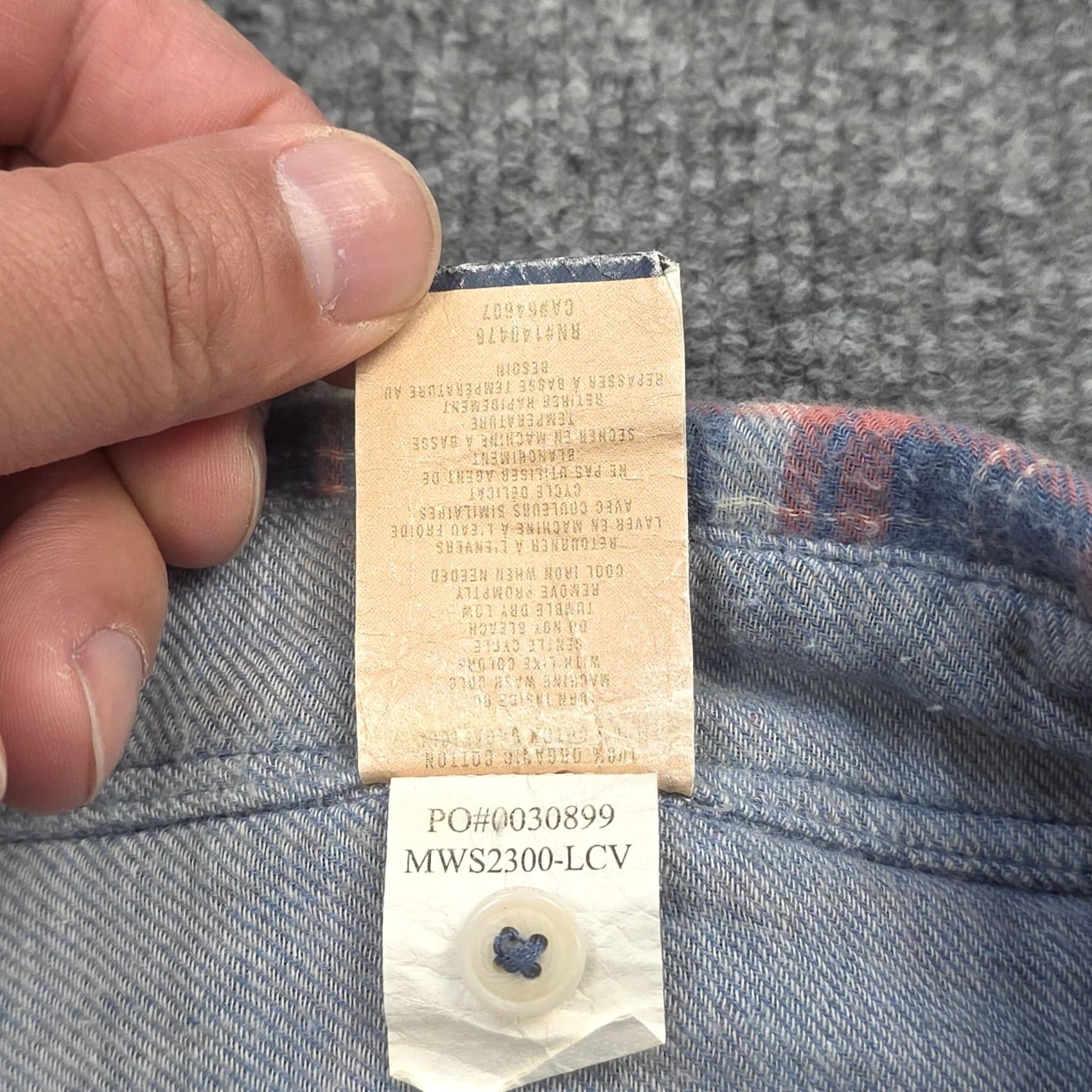 Faherty VINTAGE Faherty Reversible Shirt Men's Medium Plaid Blue Pink White Button Up Size US M / EU 48-50 / 2 - 7 Thumbnail