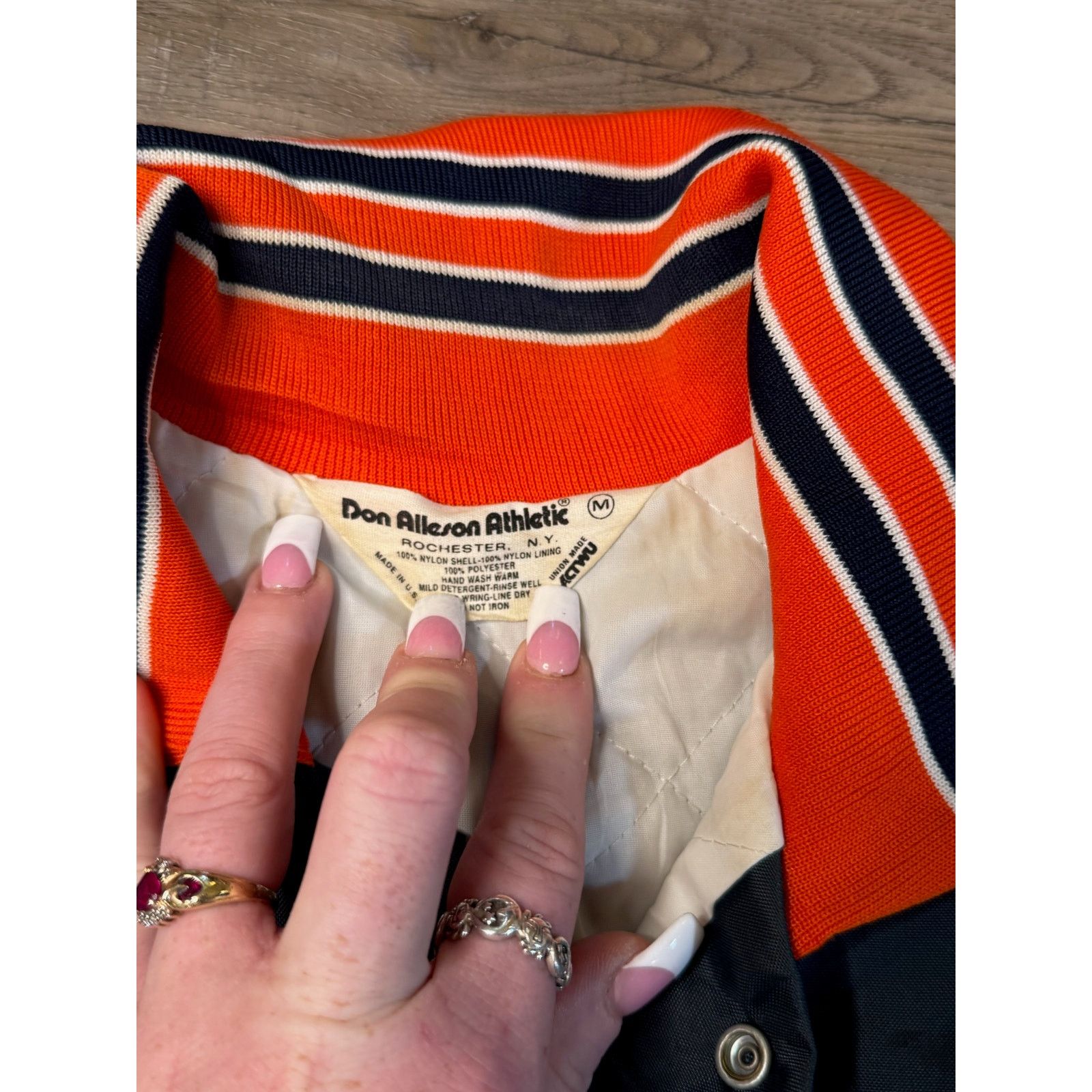 Alleson Athletics VTG Don Alleson Athletic Varsity Jacket Men M Overbrook Club Size US M / EU 48-50 / 2 - 3 Thumbnail