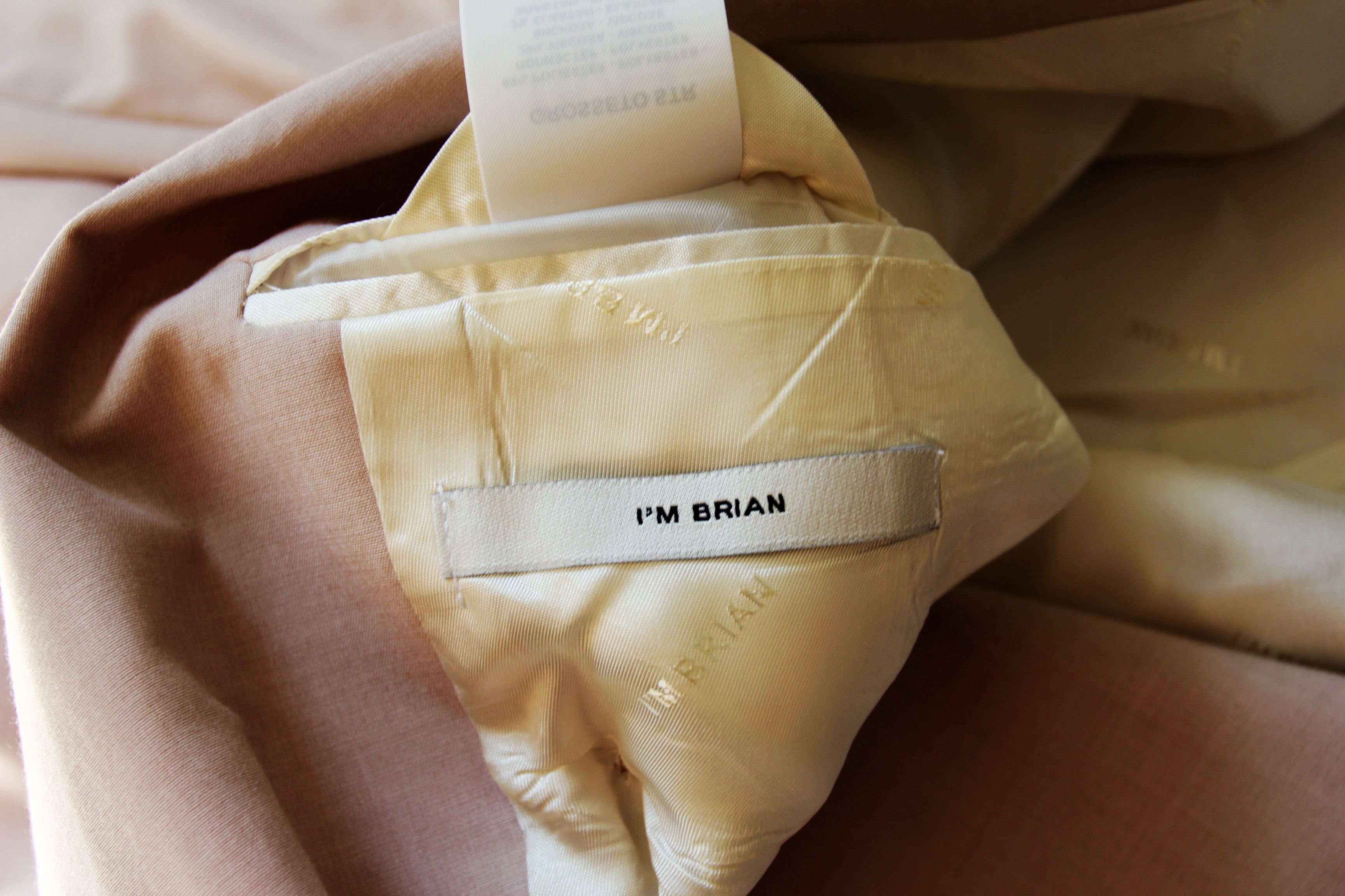 Other BNWT SS25 I'M BRIAN DOUBLE BREASTED LOOSE JACKET 50 Size US M / EU 48-50 / 2 - 8 Thumbnail