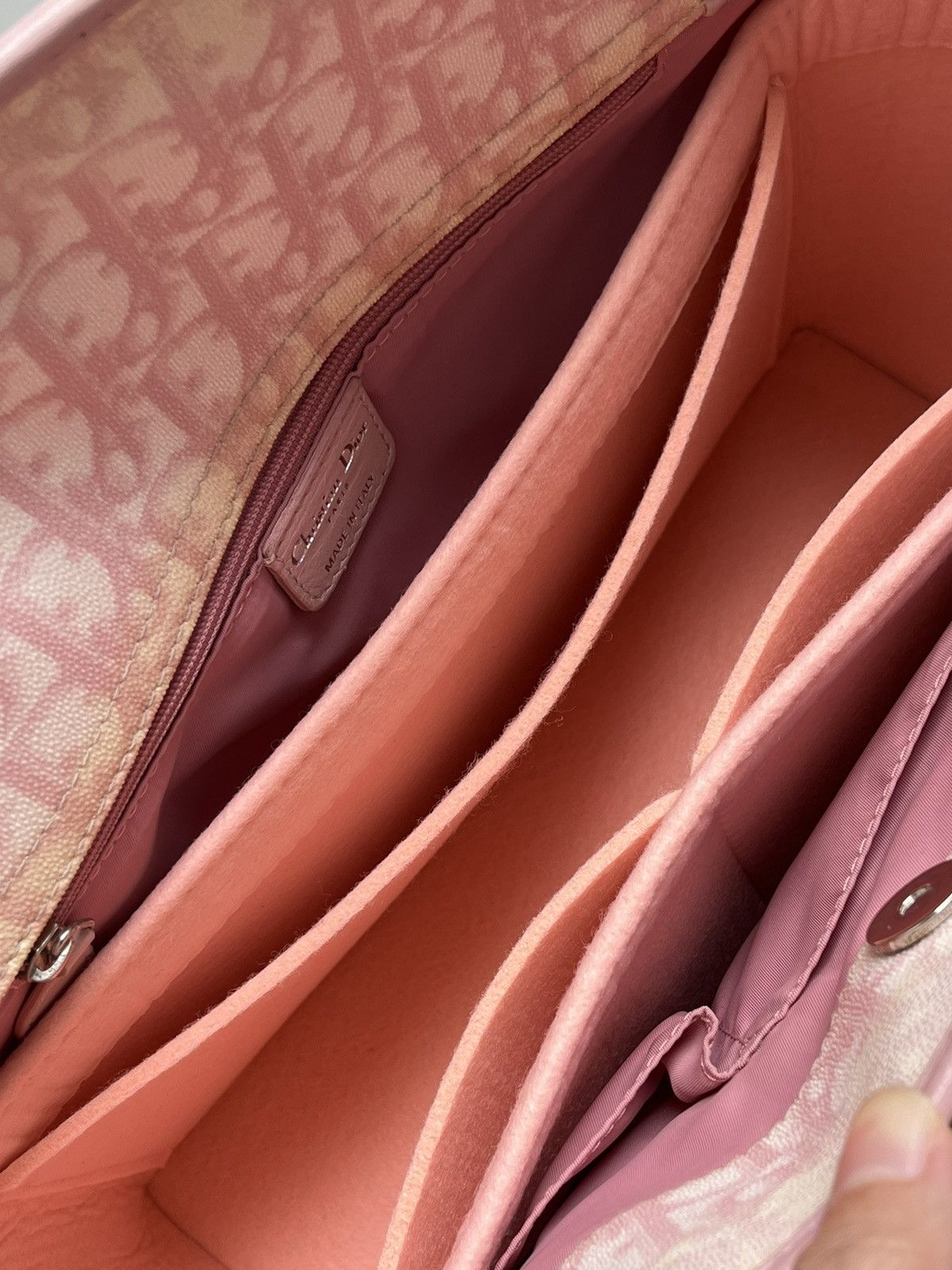 Dior Dior pink trotter romantique tote bag Size ONE SIZE - 8 Thumbnail