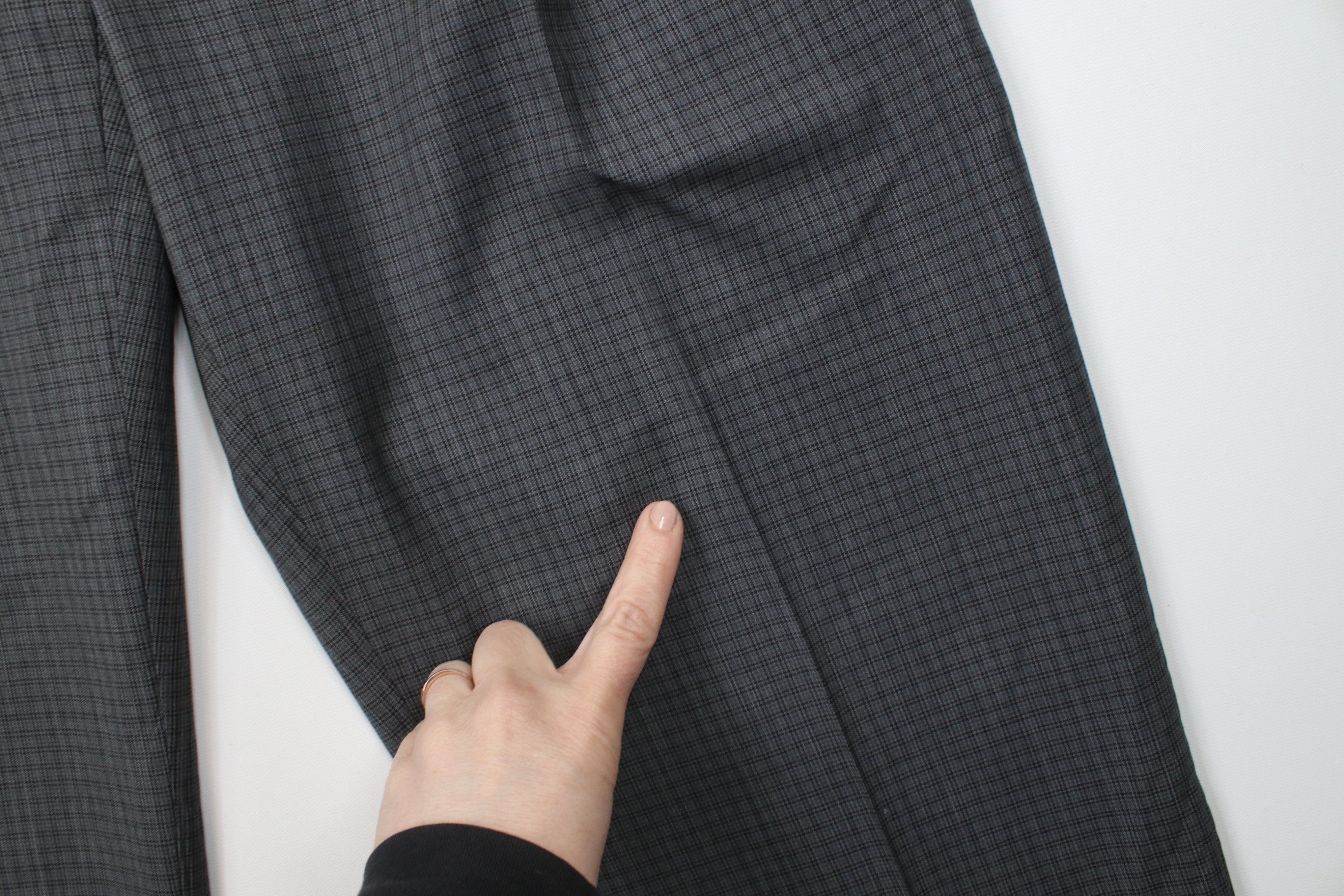 Vintage Vintage 90s Streetwear Wide Leg Cuffed Chino Pants Plaid USA Size US 36 / EU 52 - 5 Thumbnail