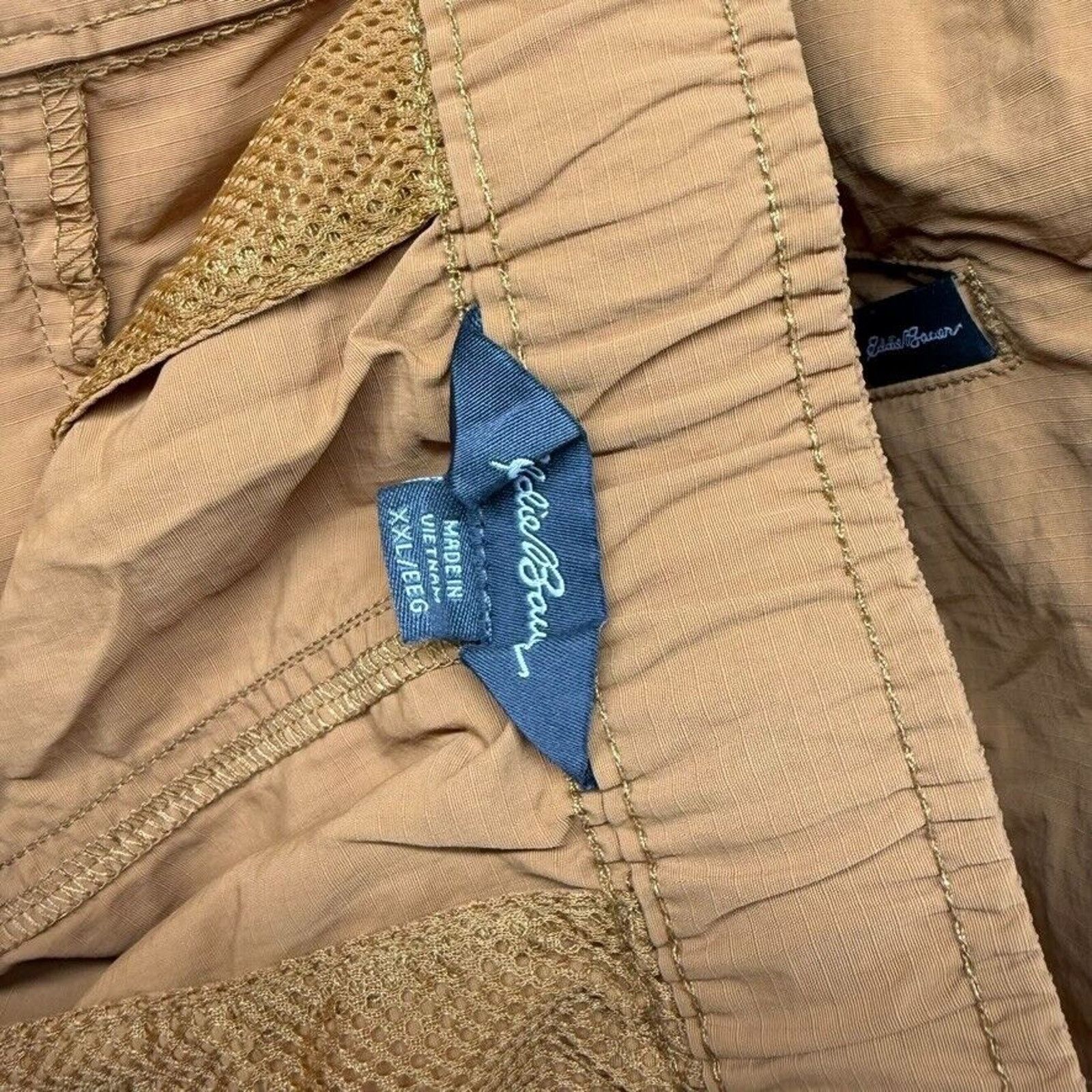 Eddie Bauer Eddie Bauer Shorts Men's 2XL Brown Orange Ripstop Cargo Size US 42 / EU 58 - 8 Thumbnail