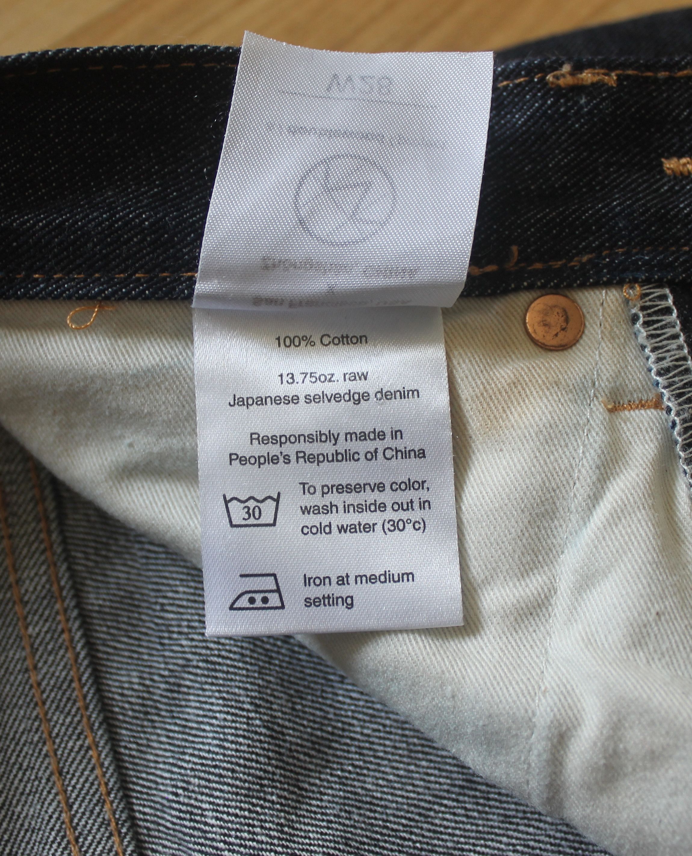 Doublewood A Doublewood Project Comfort Selvage Denim Jeans 13.75 oz Size US 28 / EU 44 - 14 Thumbnail