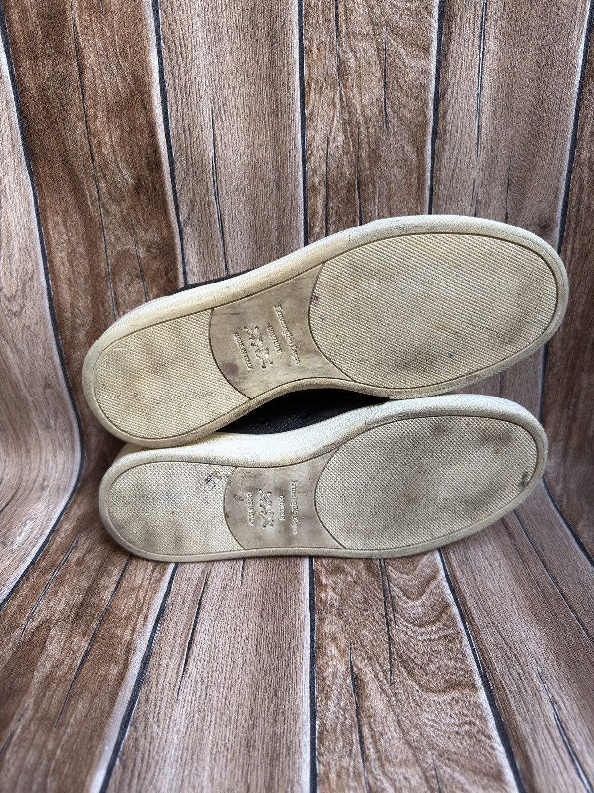 Ermenegildo Zegna Suede triplestitch trainers Size US 7 / EU 40 - 20 Thumbnail