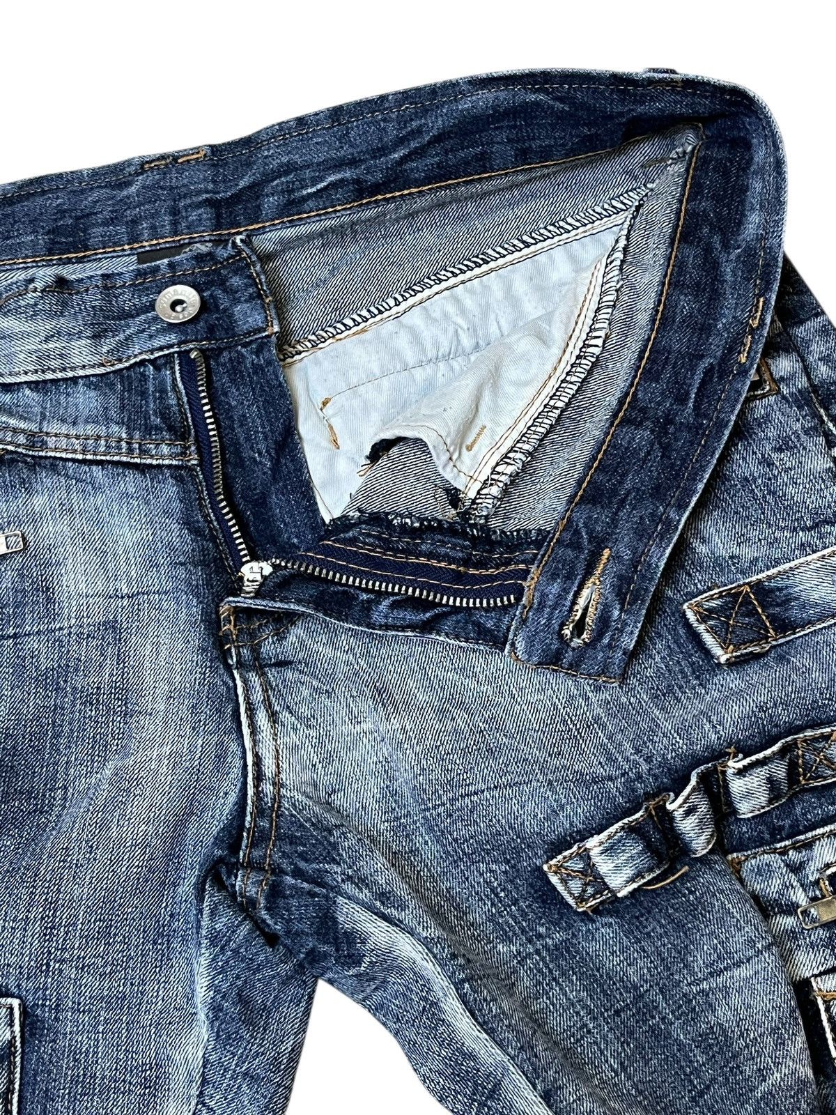 semanticdesign sick🔥Japanese SEMANTIC DESIGN multipocket flared jeans Size US 34 / EU 50 - 13 Thumbnail