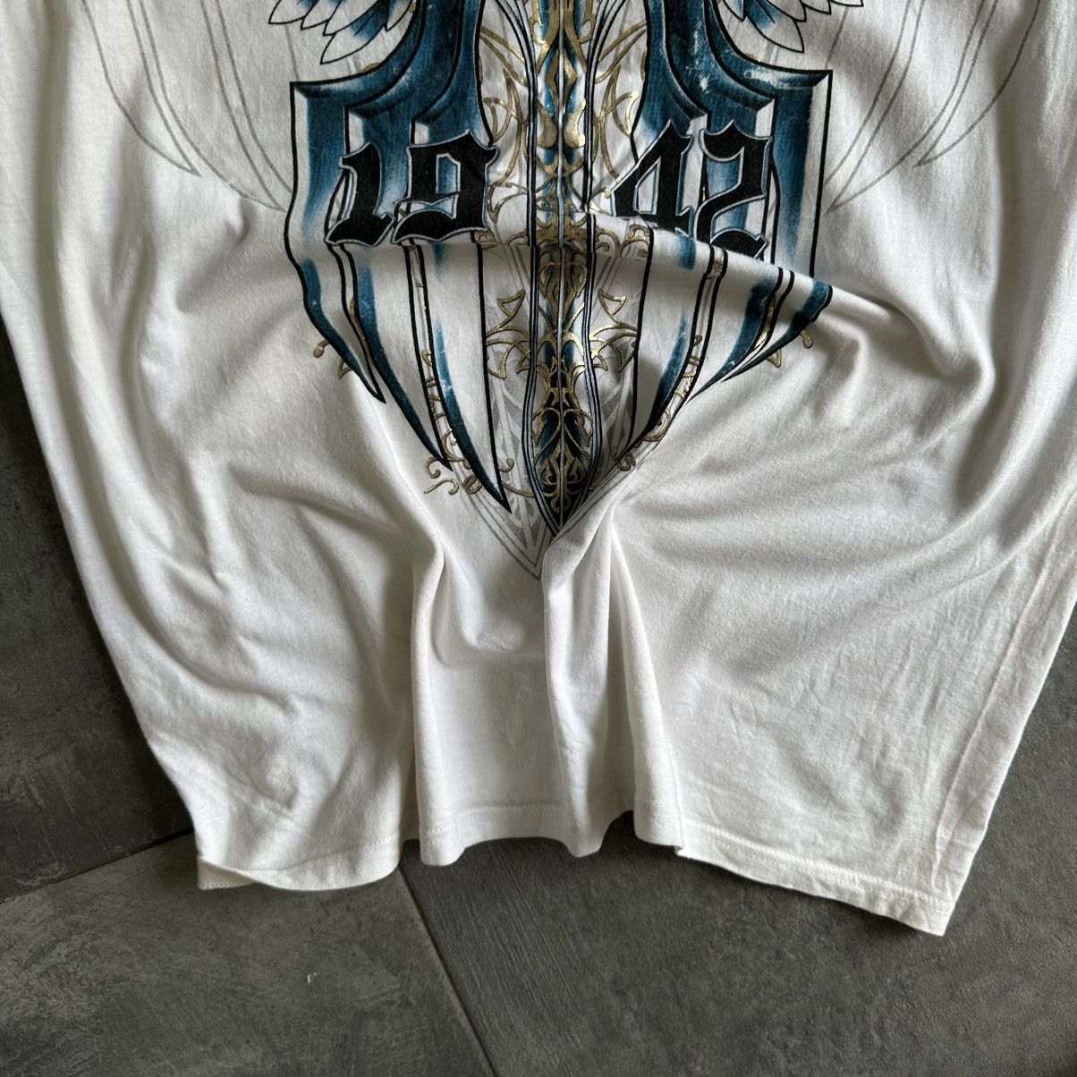 Japanese Brand × Vintage Vintage AXR Xzavier T-shirts Big Logo Band Affliction Y2K Size US XXL / EU 58 / 5 - 9 Thumbnail