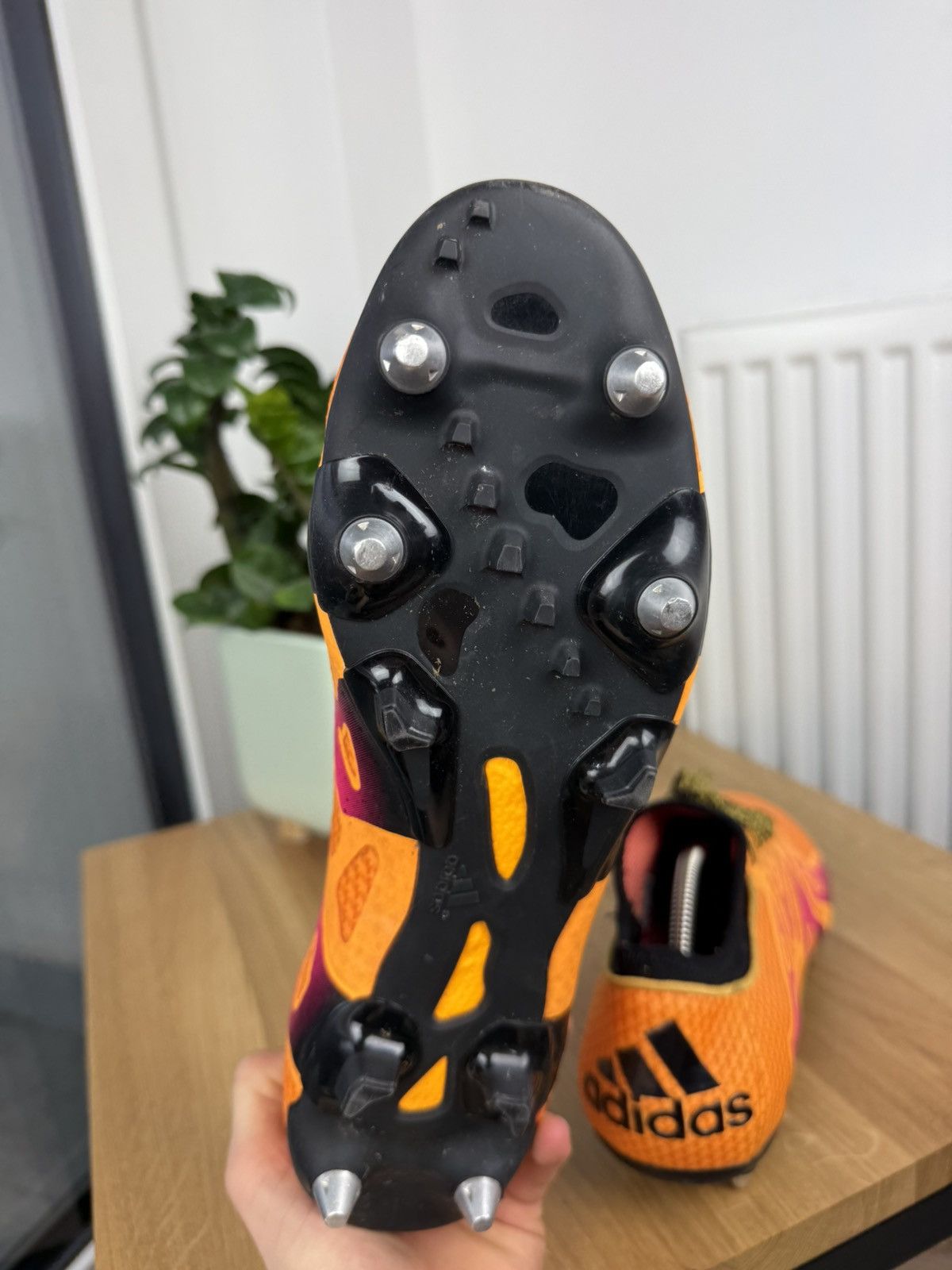 Adidas Adidas X 15.1 SG Pro Soccer Boots Size US 11 / EU 44 - 11 Thumbnail