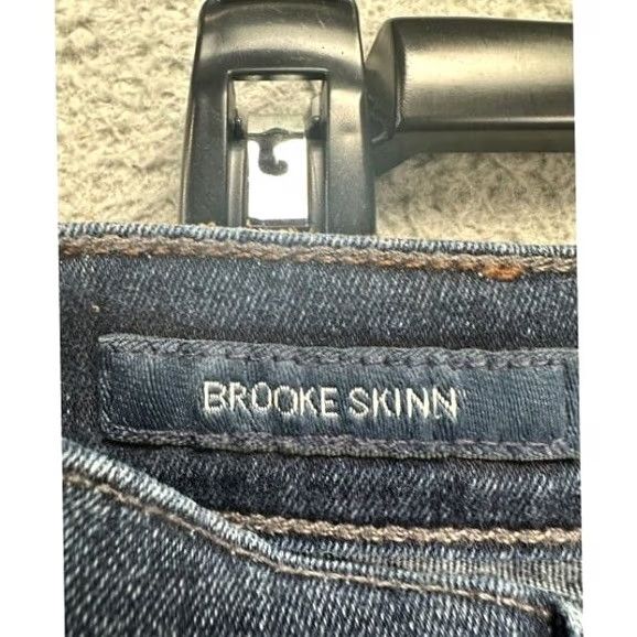 Lucky Brand Lucky Brand Jeans Womens 4 27 Candiani Blue Distressed Brooke Skinny Denim Pants Jeans Size 27" / US 4 / IT 40 - 5 Thumbnail