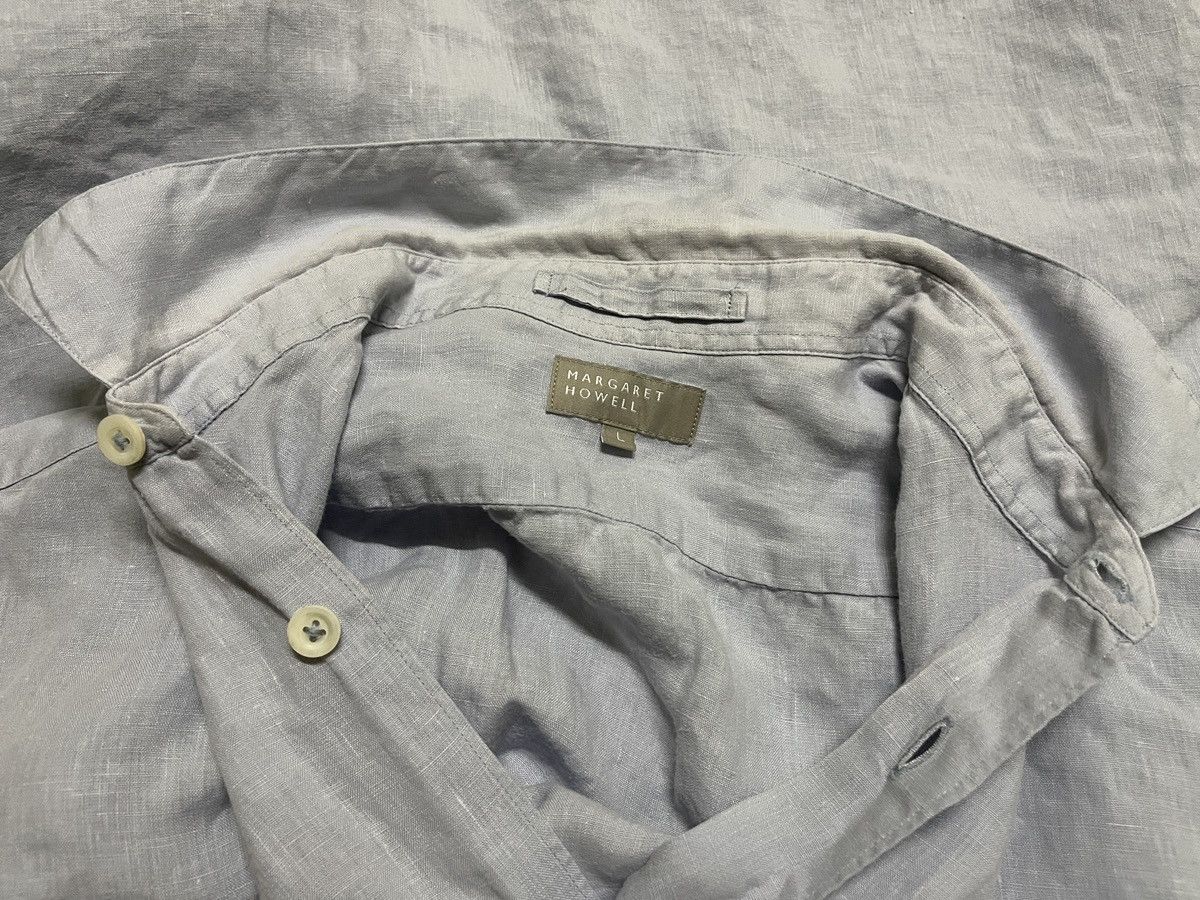 Margaret Howell Margaret Howell Linen Shirt Long Sleeve Size US L / EU 52-54 / 3 - 12 Thumbnail