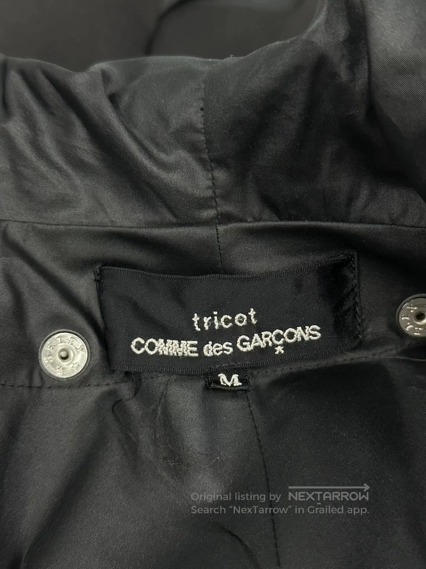 Comme des Garcons Comme des Garcons Black Layered Detachable Blazer. Size US M / EU 48-50 / 2 - 4 Thumbnail