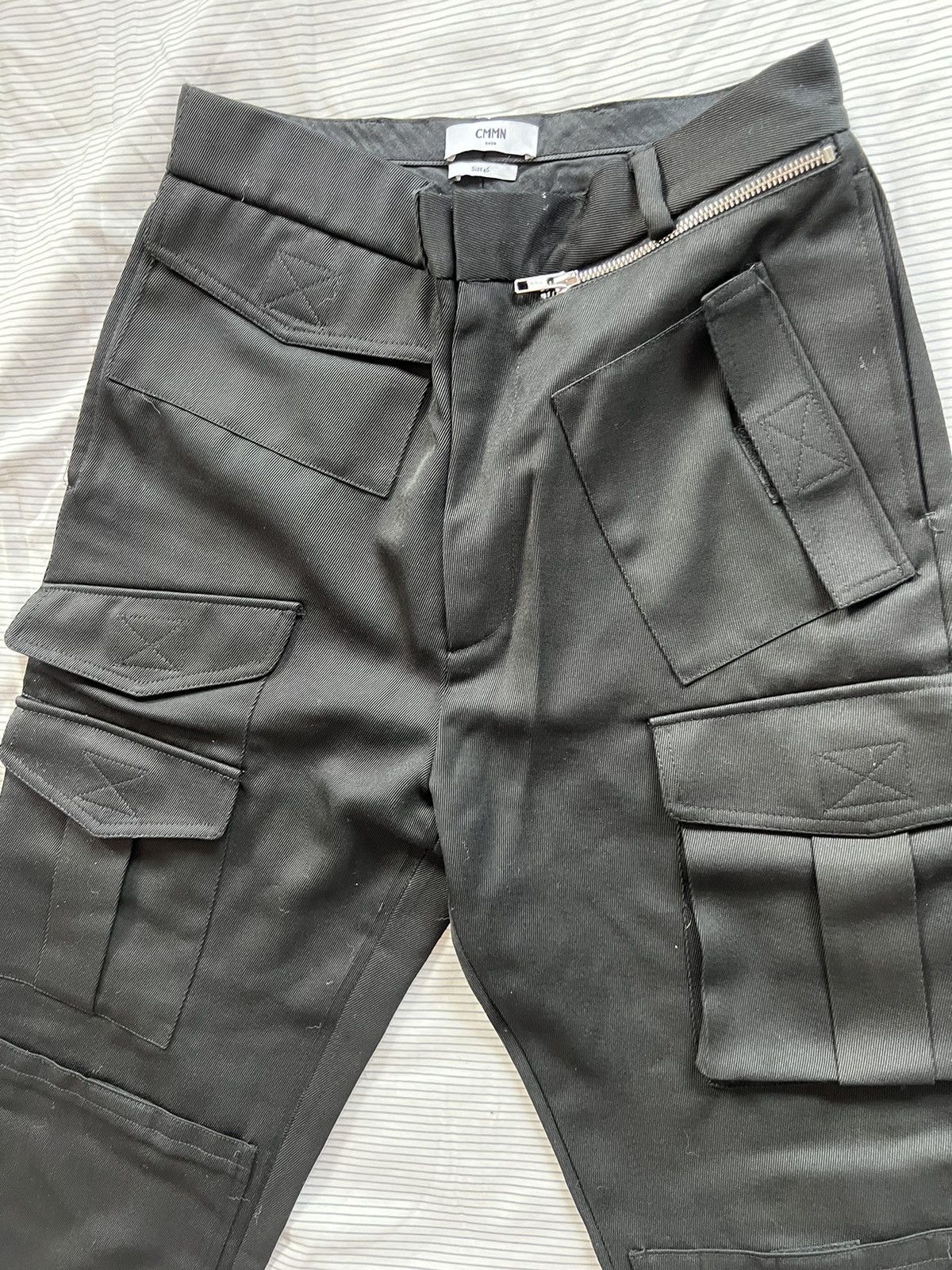 CMMN SWDN Black Storm Cargo Pants Size US 30 / EU 46 - 3 Thumbnail