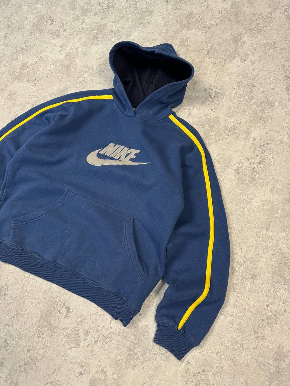 Nike Vintage Nike Y2K Blue Hoodie Big Logo Size US M / EU 48-50 / 2 - 2 Thumbnail