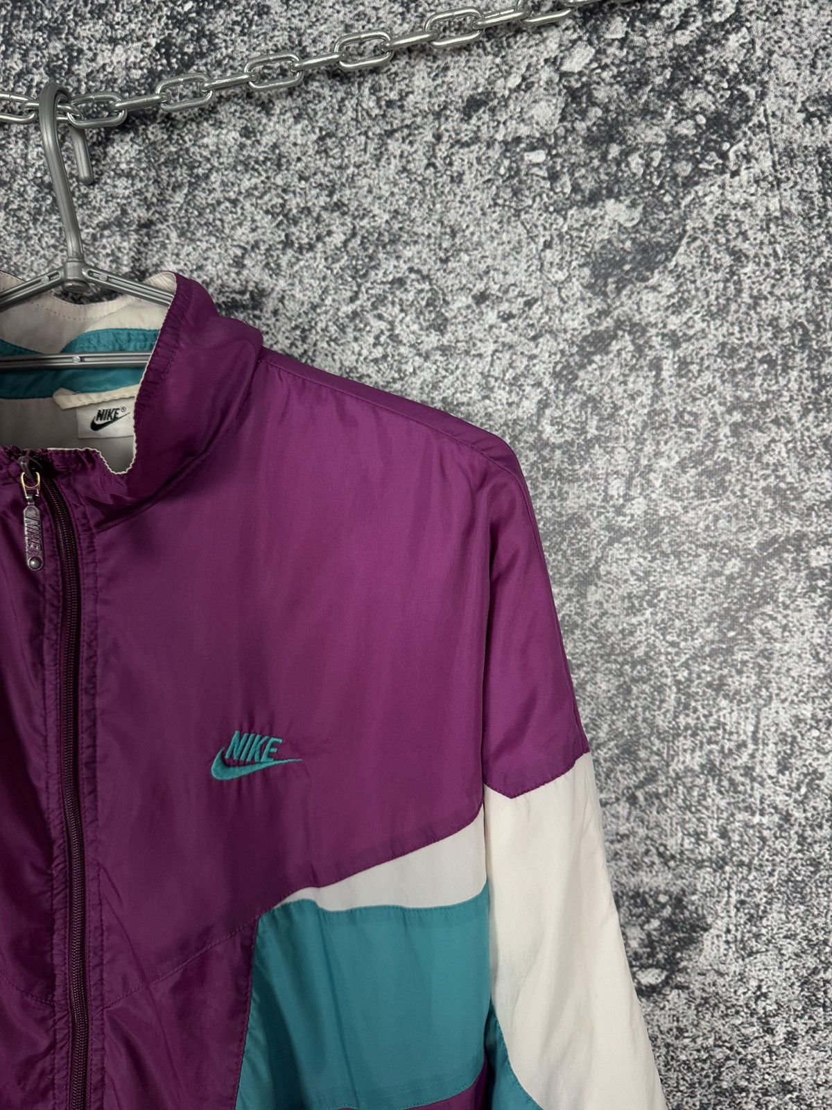 Nike Nike Nylon Jacket Vintage 80s Windbreaker Retro Style Size M Size US M / EU 48-50 / 2 - 3 Thumbnail