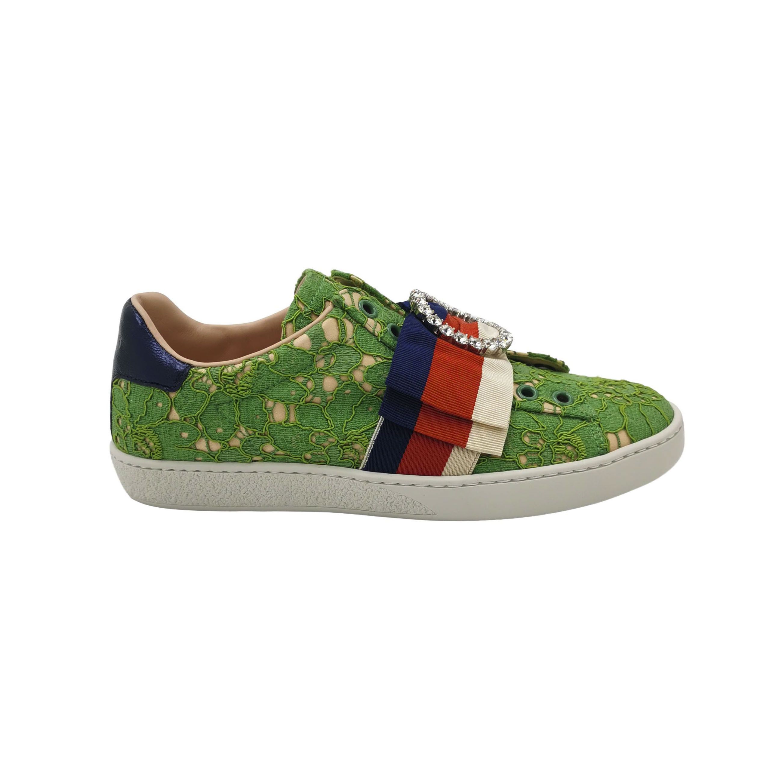 Gucci Gucci Women 5 Lowtop Sneakers Size US 5 / IT 35 - 1 Thumbnail